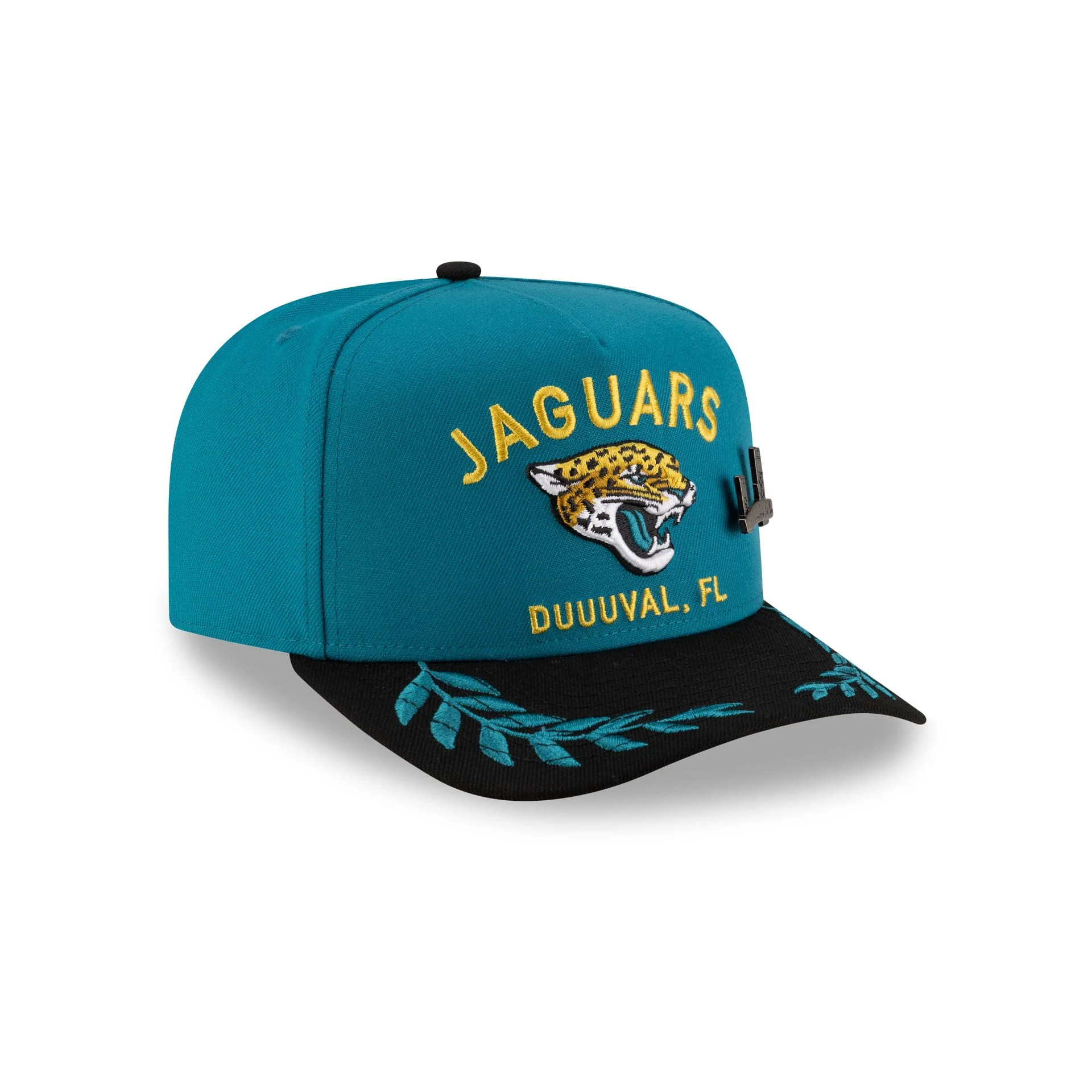 Jacksonville Jaguars 2025 Draft 59FIFTY A-Frame Fitted Hat