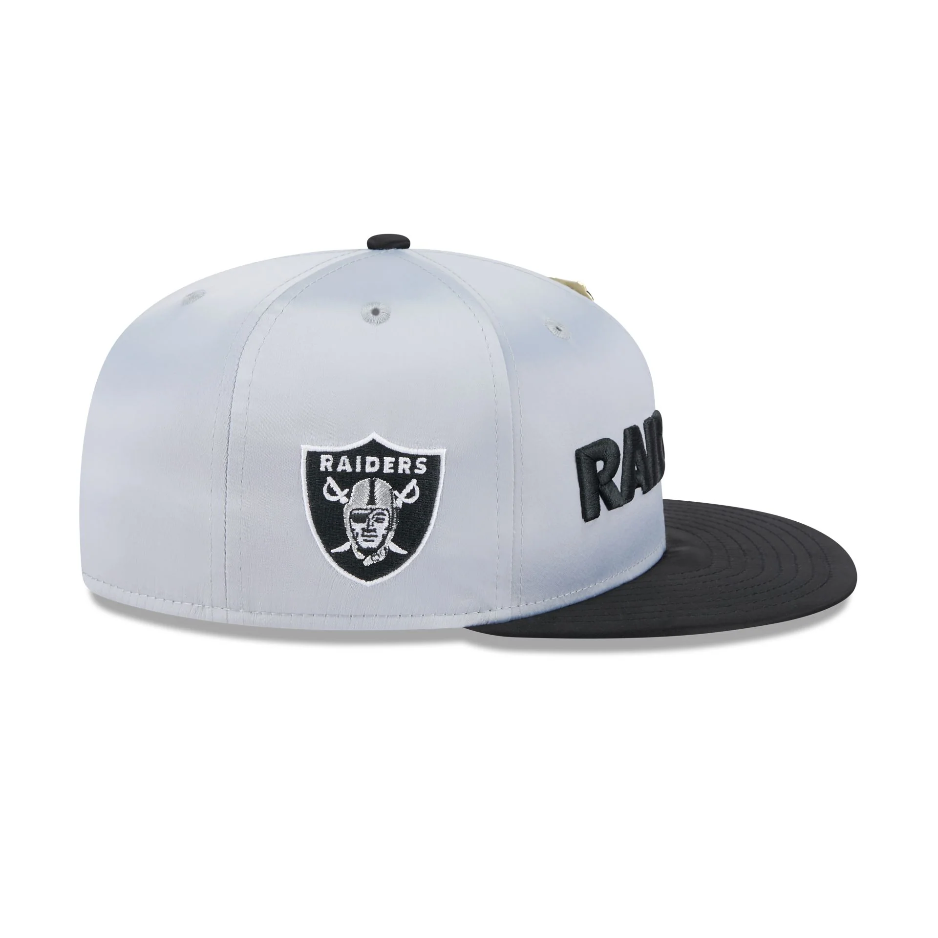 Las Vegas Raiders Spring Satin 59FIFTY Fitted Hat