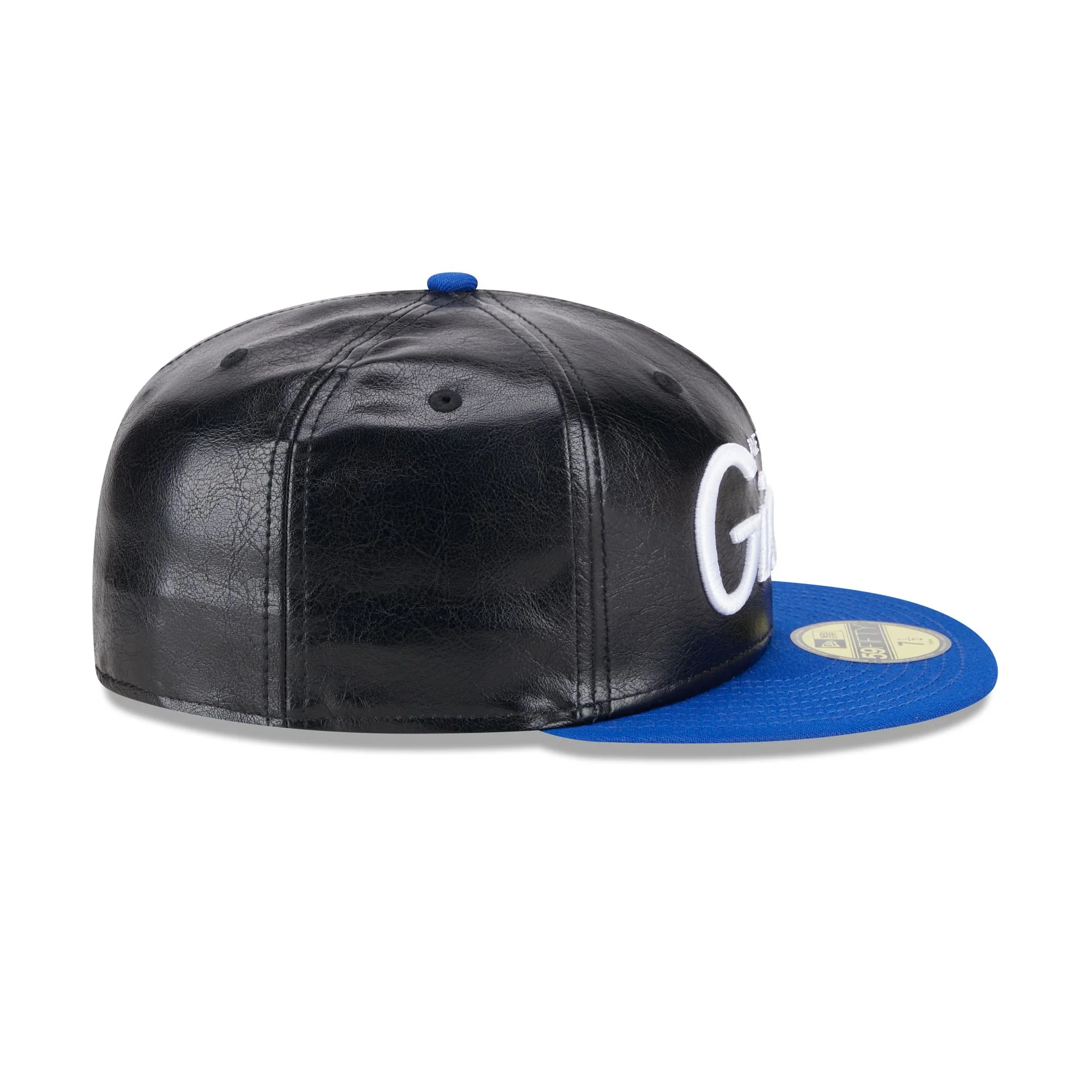 New York Giants Faux Leather Crown 59FIFTY Fitted Hat