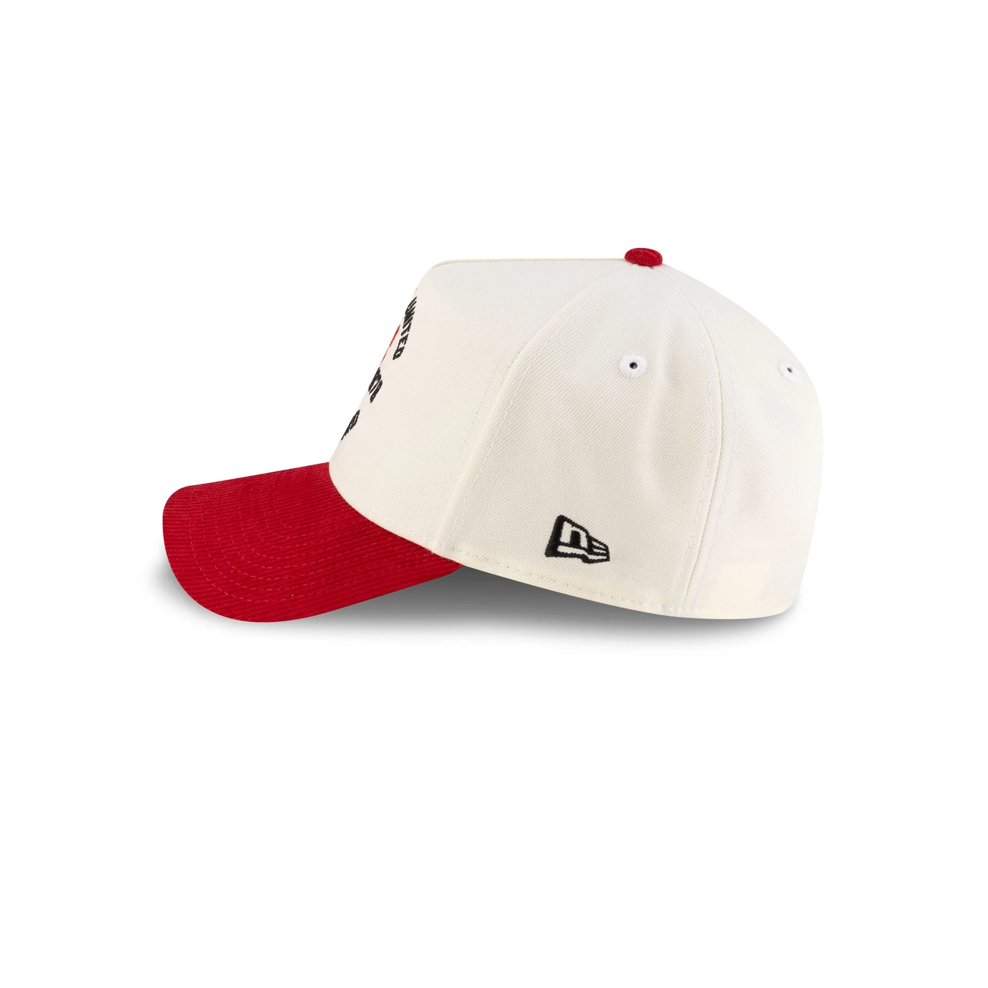 Manchester United FC Chrome White 9FORTY A-Frame Snapback Hat