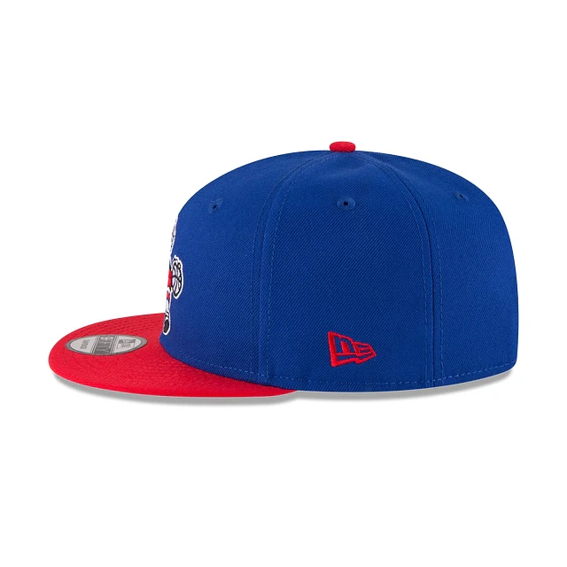 Philadelphia 76ers Two Tone 9FIFTY Snapback Hat
