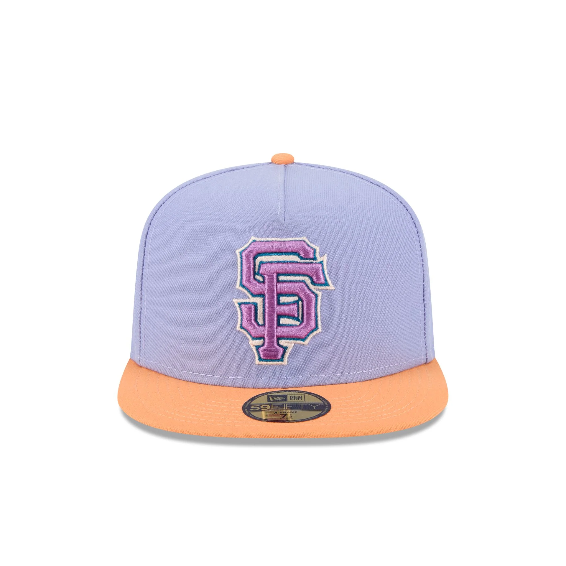 San Francisco Giants Lavender 59FIFTY A-Frame Fitted Hat