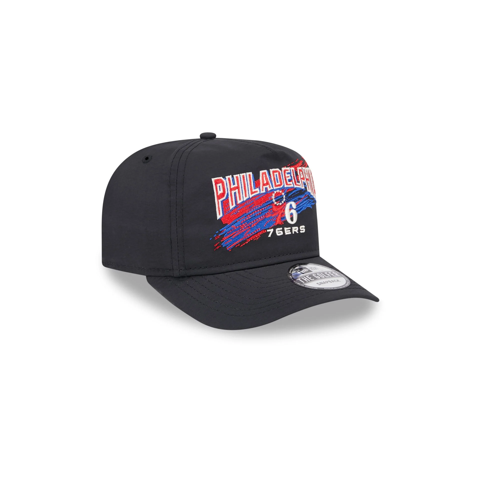 Philadelphia 76ers Throwback Brush Golfer Hat