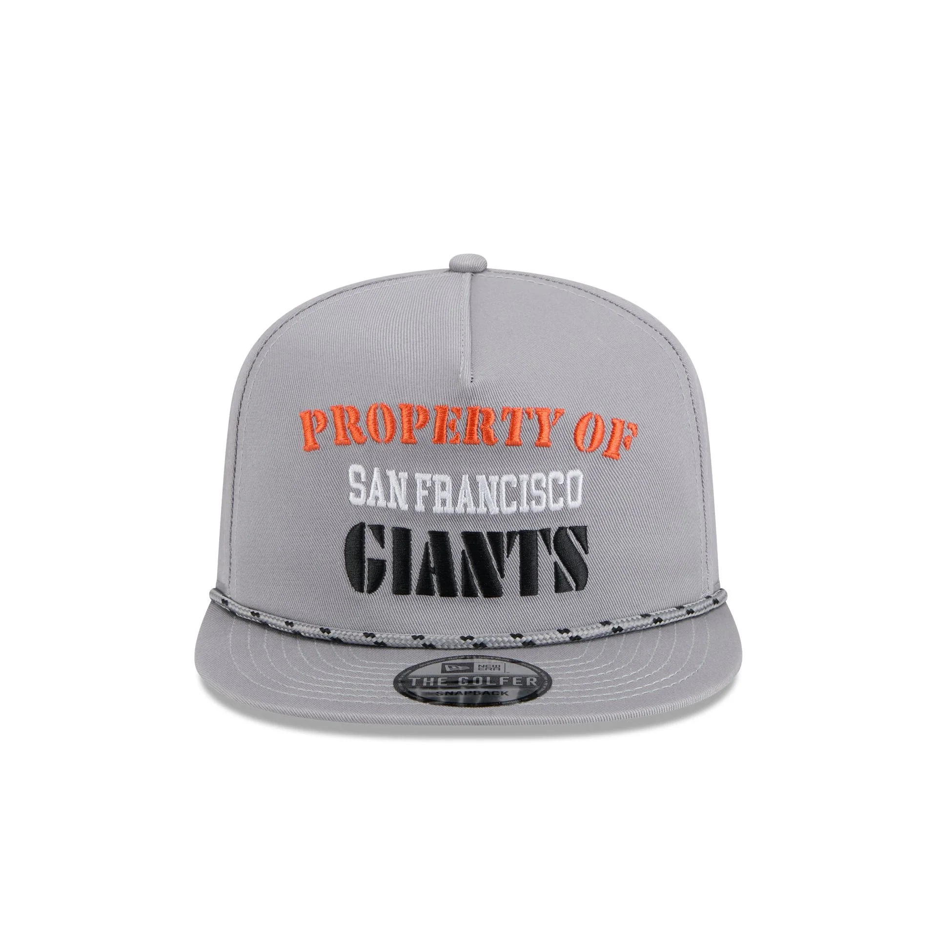 San Francisco Giants Vintage Gray Rope Golfer Hat