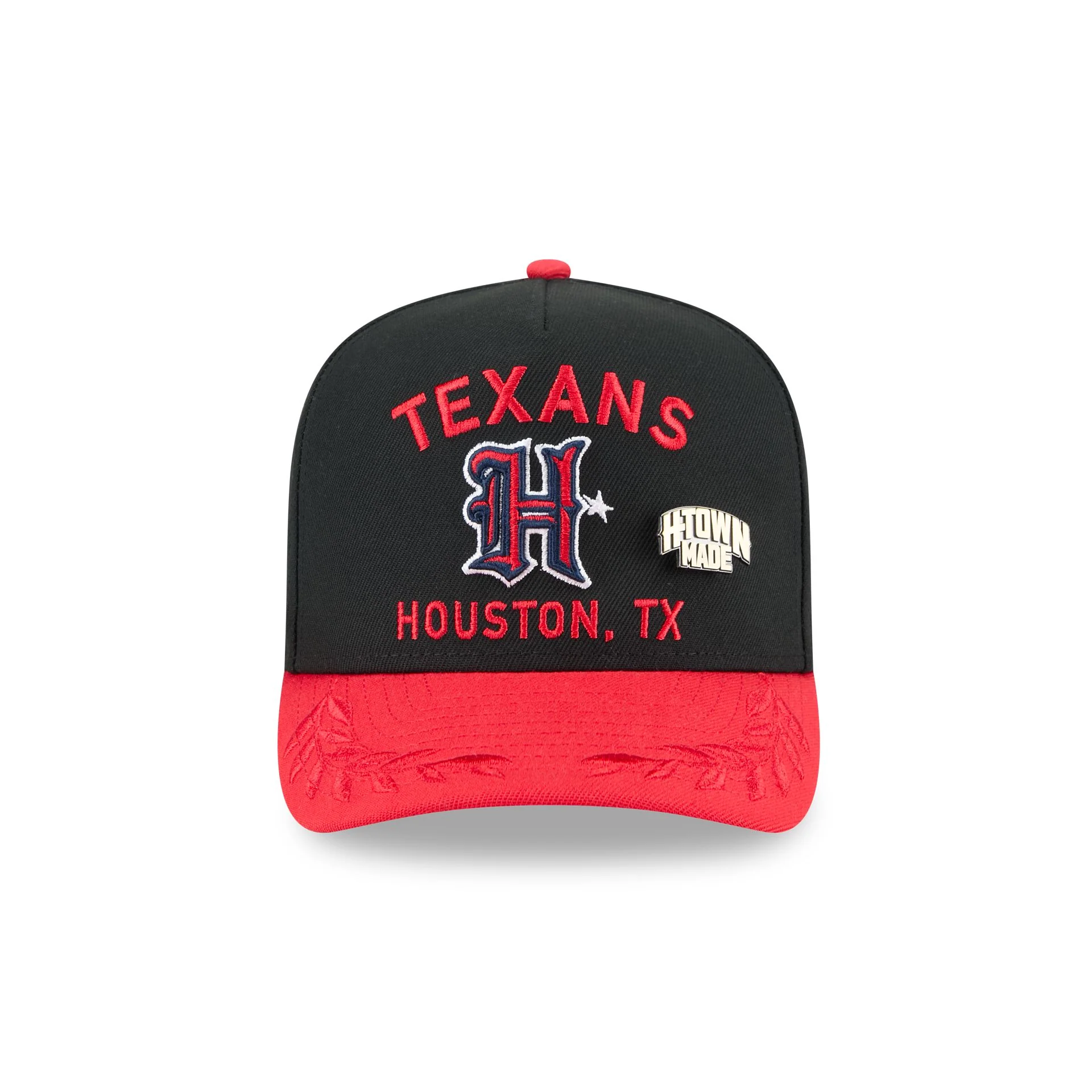 Houston Texans 2025 Draft Black 59FIFTY A-Frame Fitted Hat