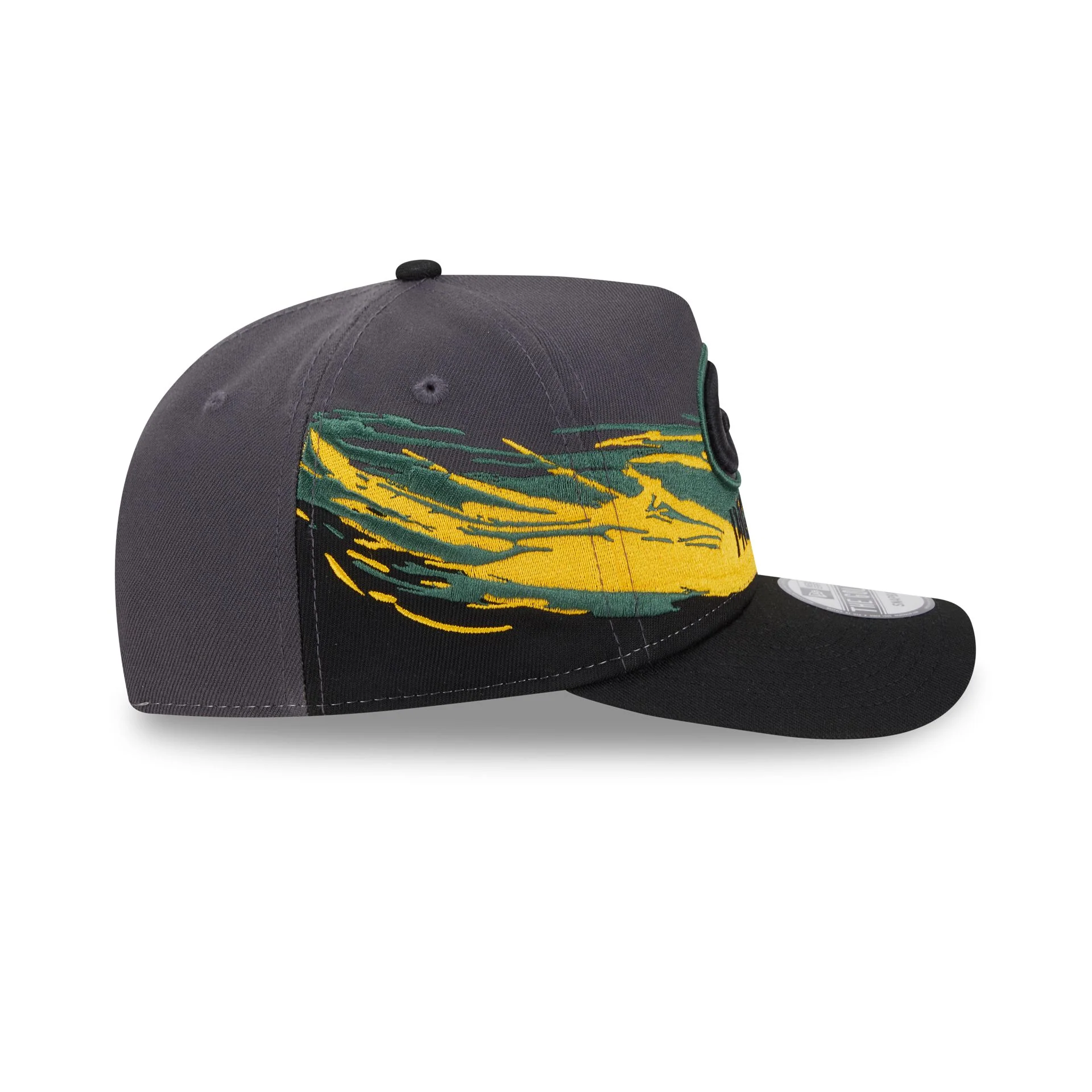 Green Bay Packers Graphite Brushstroke Golfer Hat