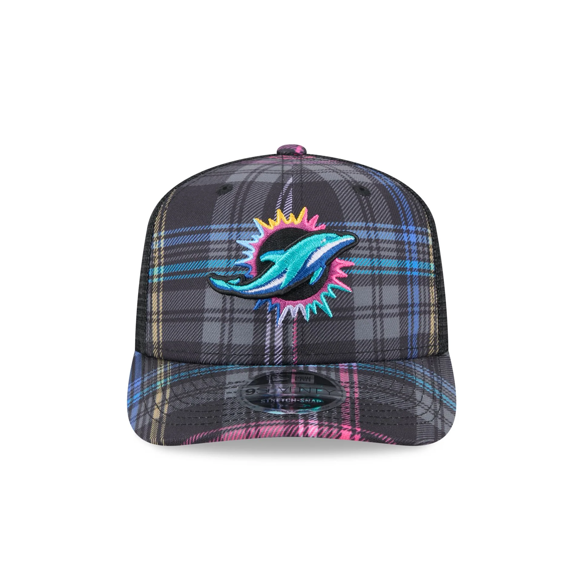 Miami Dolphins 2024 Crucial Catch 9SEVENTY Trucker Hat