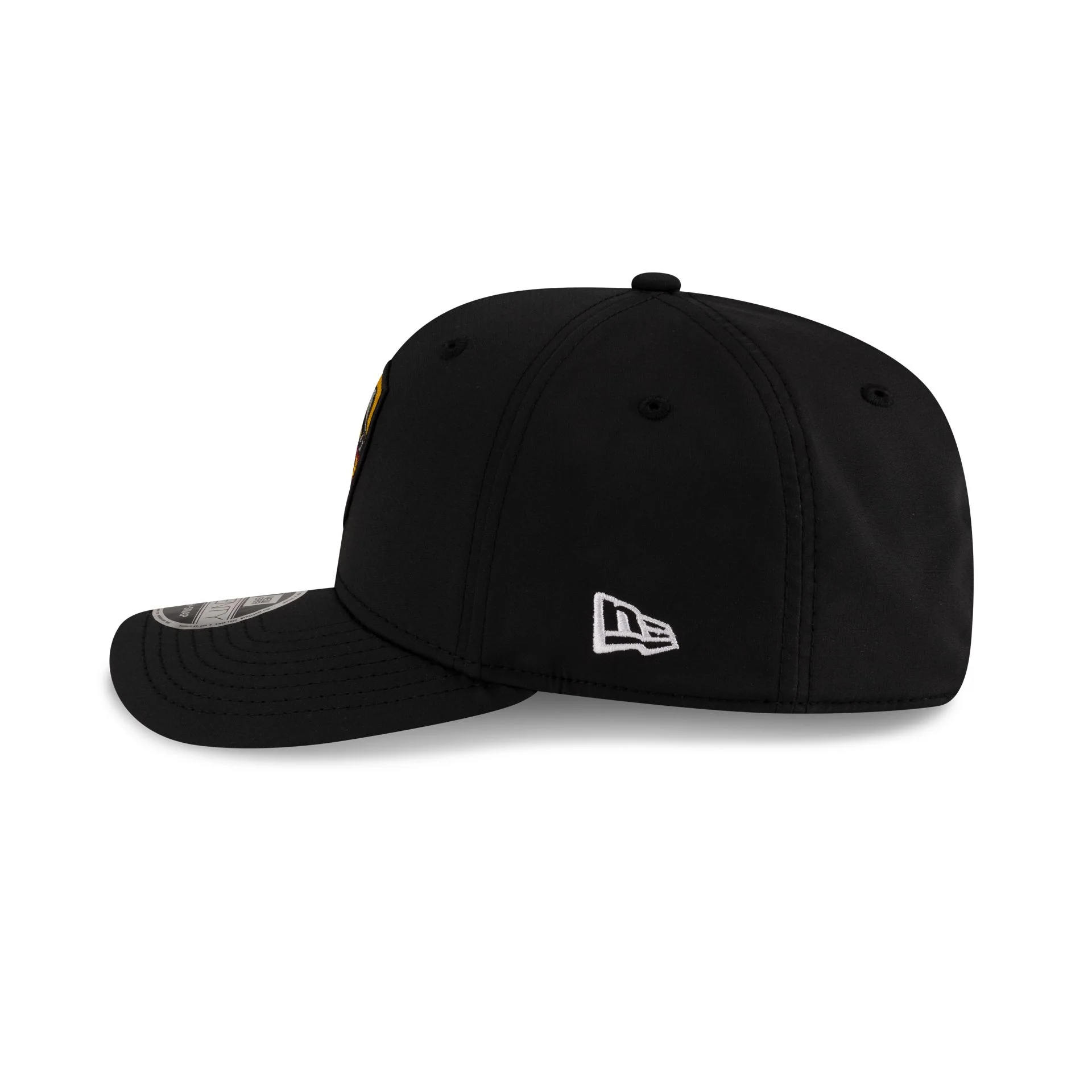 AS Roma Core Black 9SEVENTY Stretch-Snap Hat