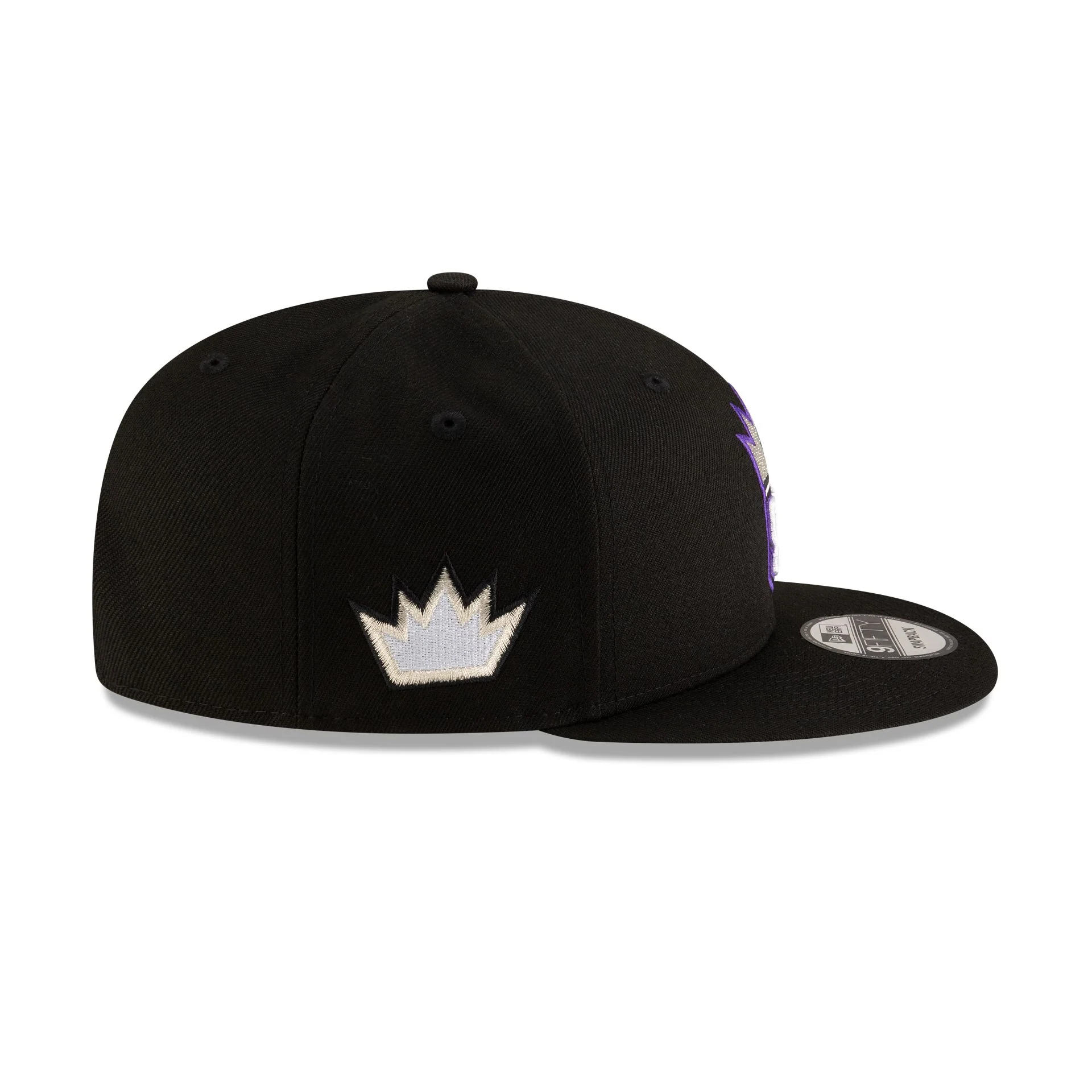 Sacramento Kings Classic Edition Black 9FIFTY Snapback Hat