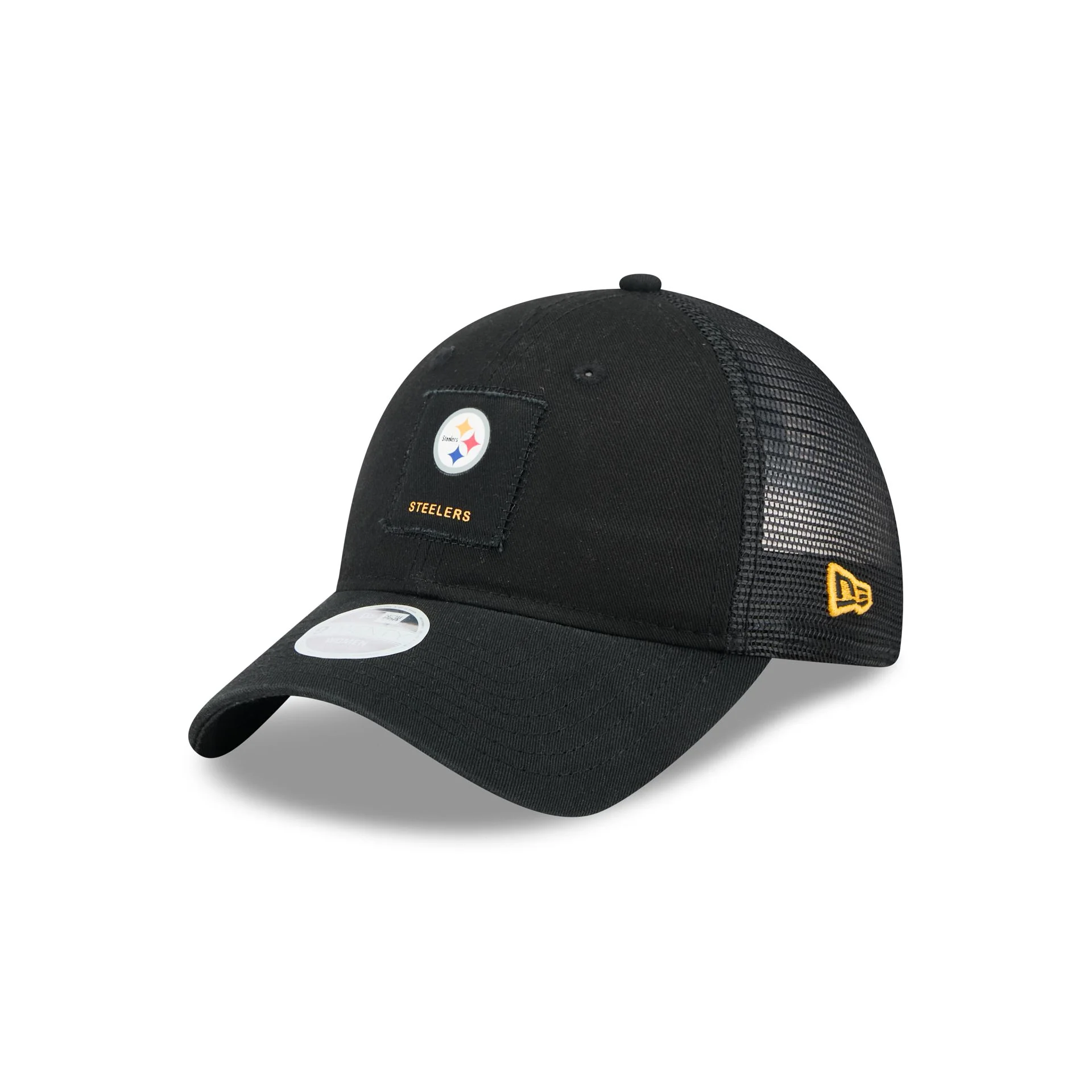 Pittsburgh Steelers Women's Square Stitch 9TWENTY Trucker Hat