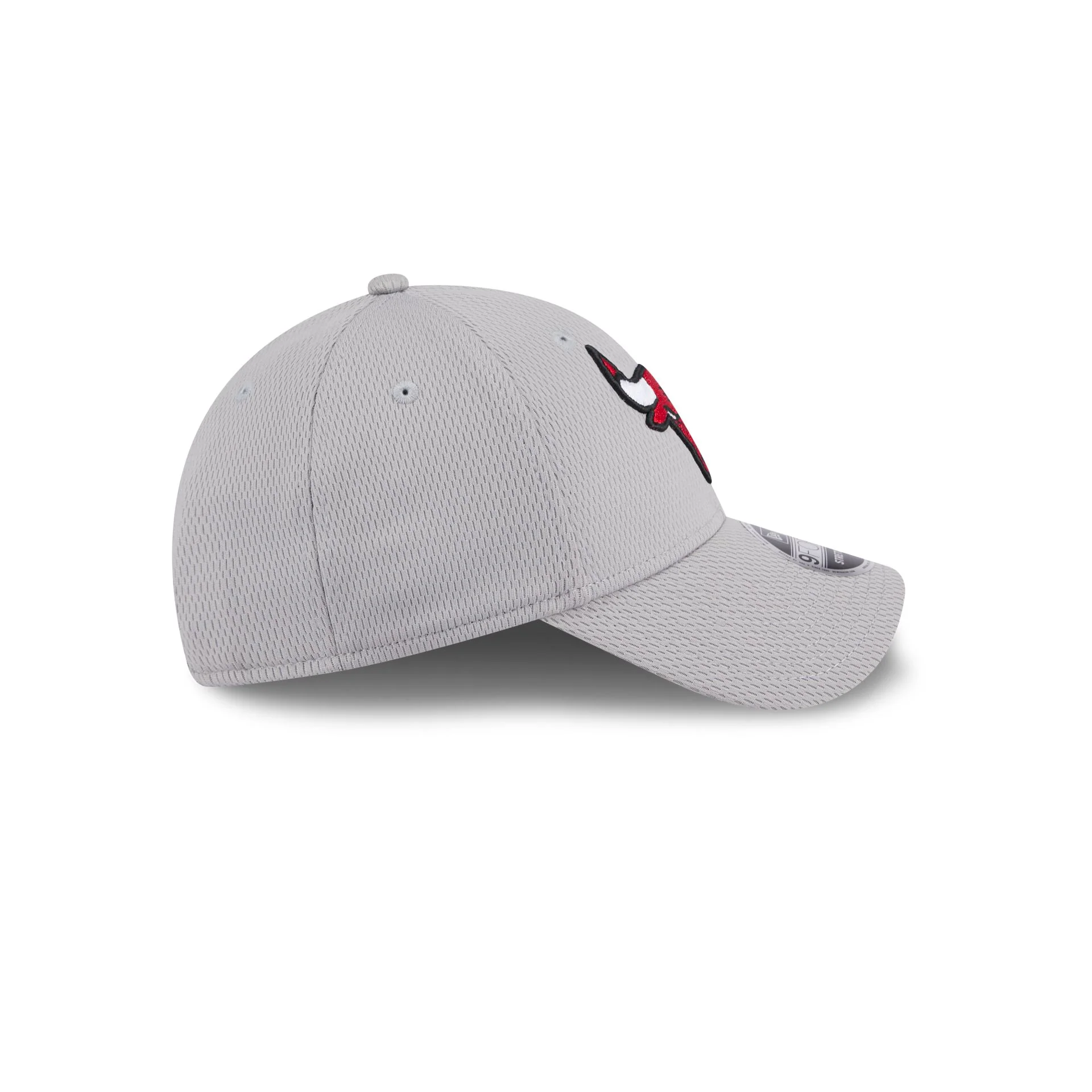 Chicago Bulls Gray 9FORTY Stretch-Snap Hat