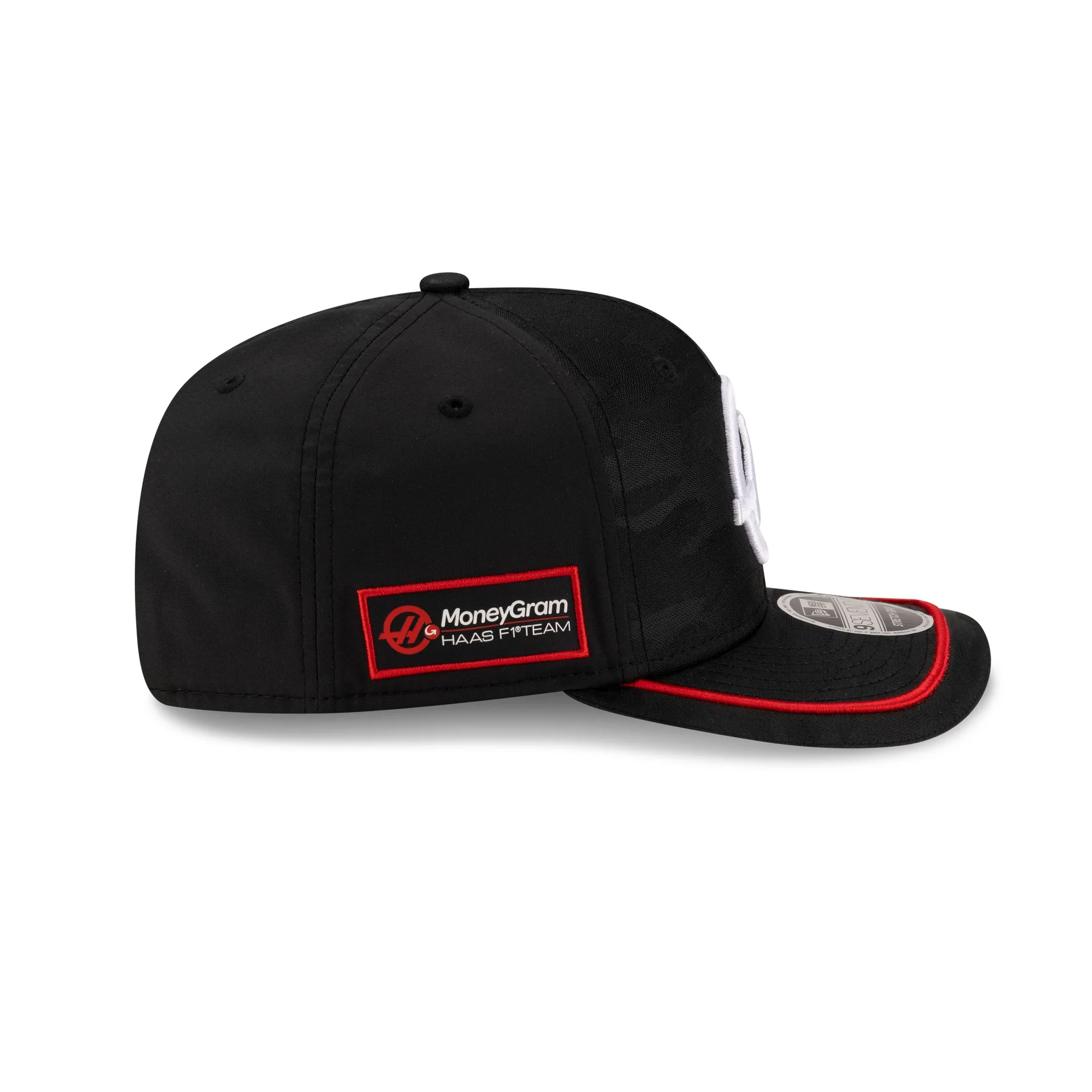MoneyGram Haas F1 Team Black Camo 9SEVENTY Stretch-Snap Hat