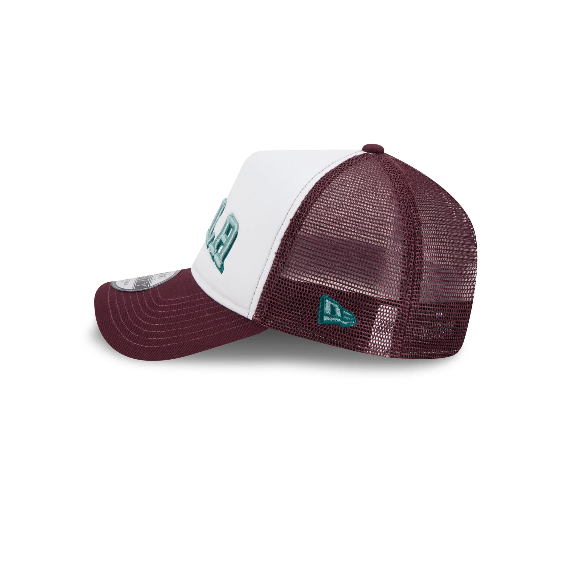 Philadelphia 76ers Optic White 9FORTY A-Frame Snapback Hat