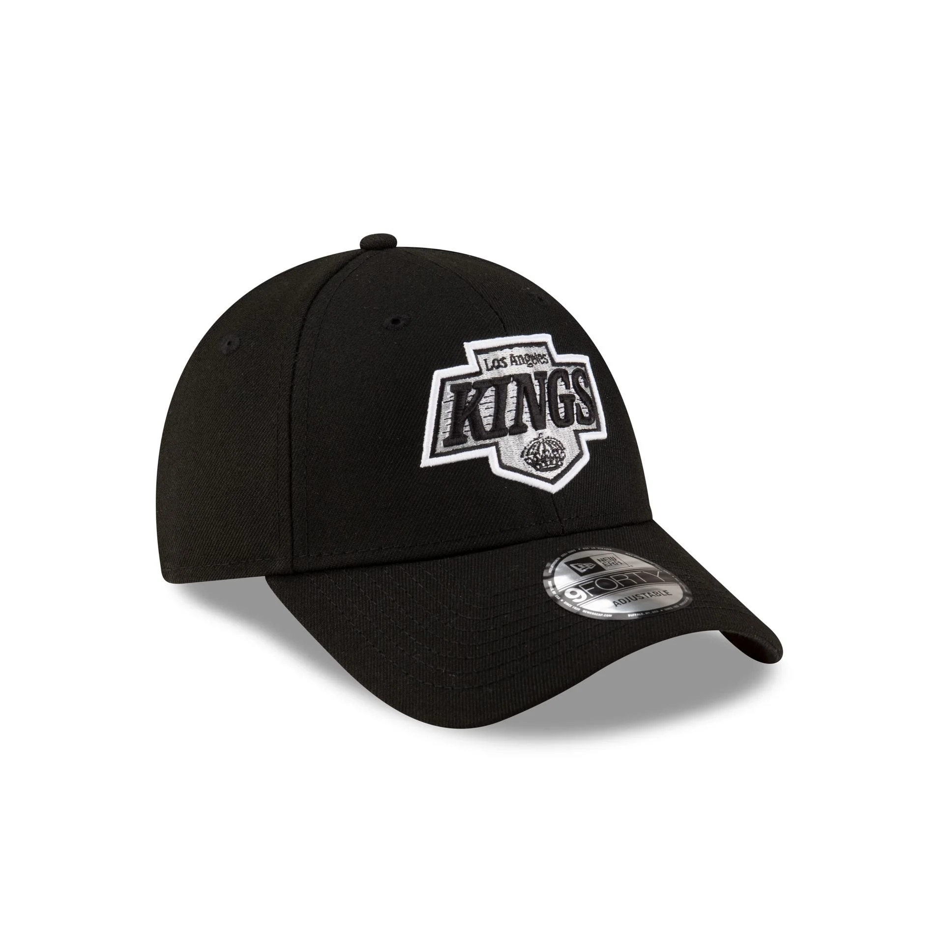 Los Angeles Kings Black 9FORTY Adjustable Hat