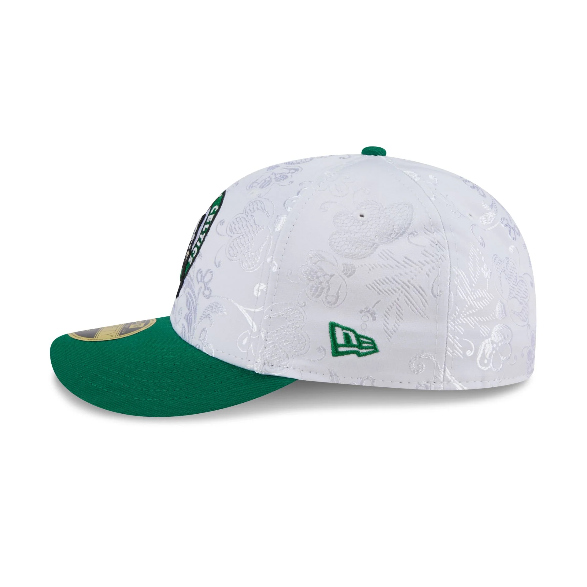 Boston Celtics Floral Shine Low Profile 59FIFTY Fitted Hat