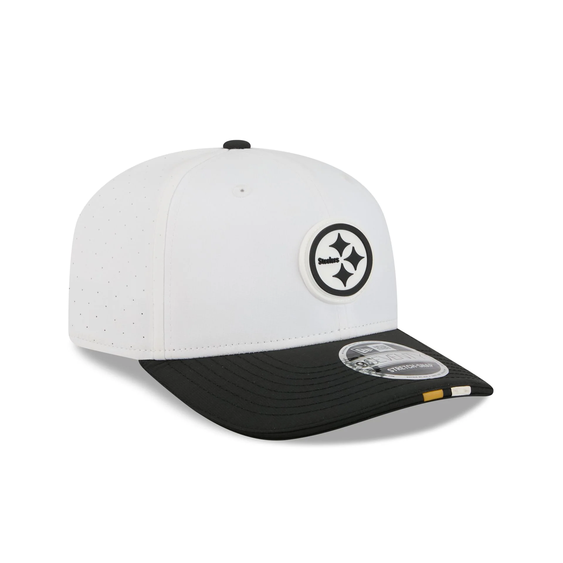 Pittsburgh Steelers 2025 Training 9SEVENTY Stretch-Snap Hat
