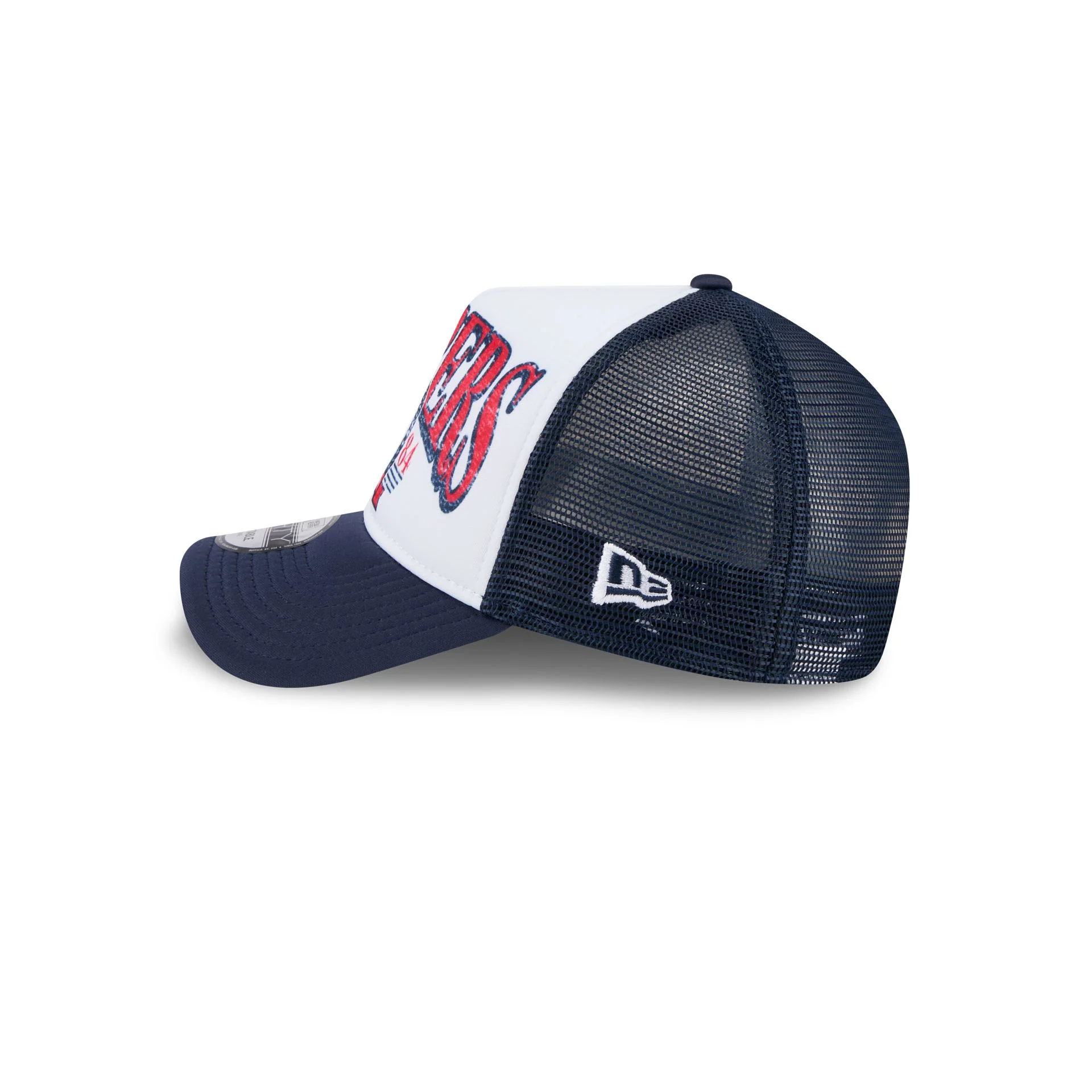 Los Angeles Clippers Distressed 9FORTY A-Frame Trucker Hat
