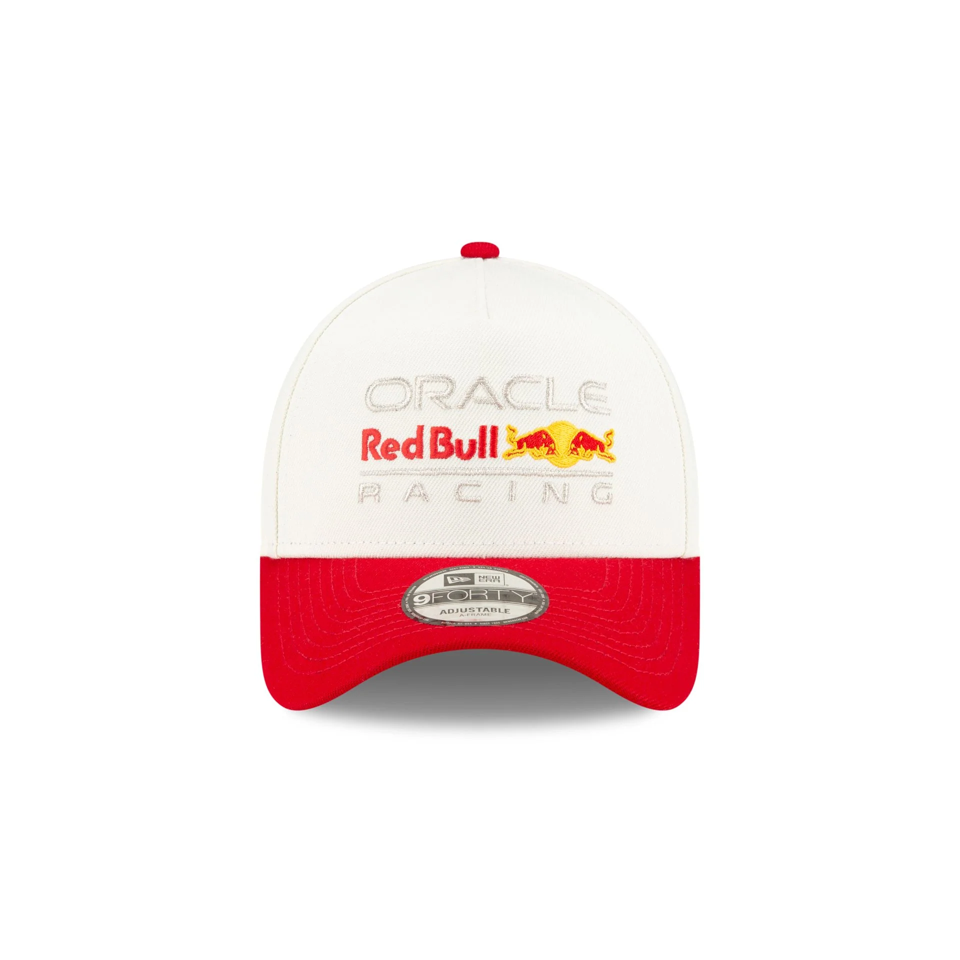 Oracle Red Bull Racing Essential White 9FORTY A-Frame Snapback Hat