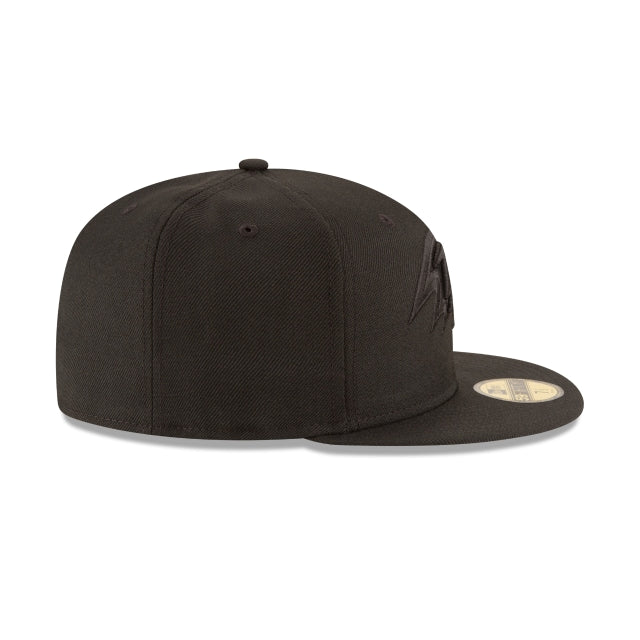 Baltimore Ravens Black On Black 59FIFTY Fitted Hat