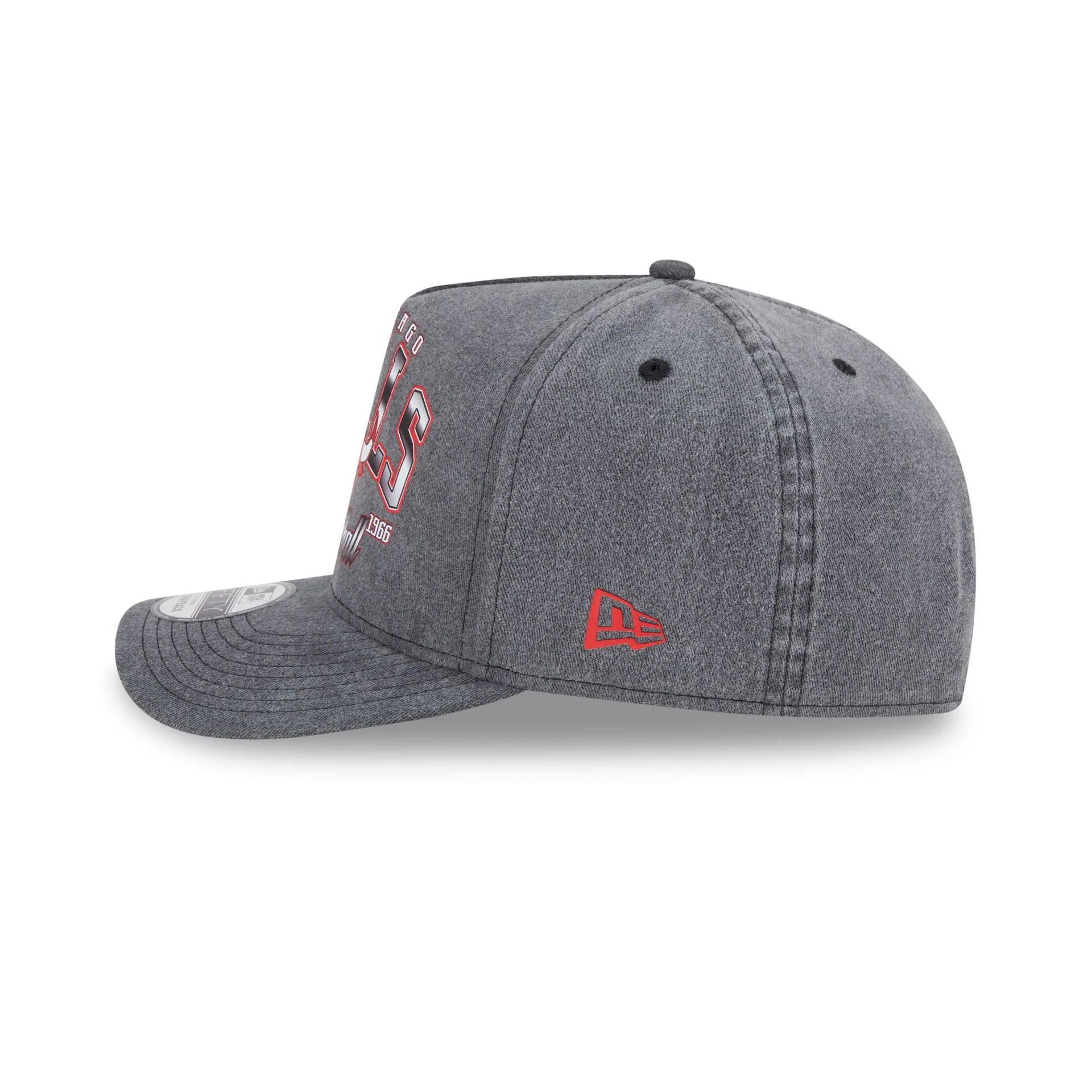Chicago Bulls Washed 9FIFTY A-Frame Snapback Hat