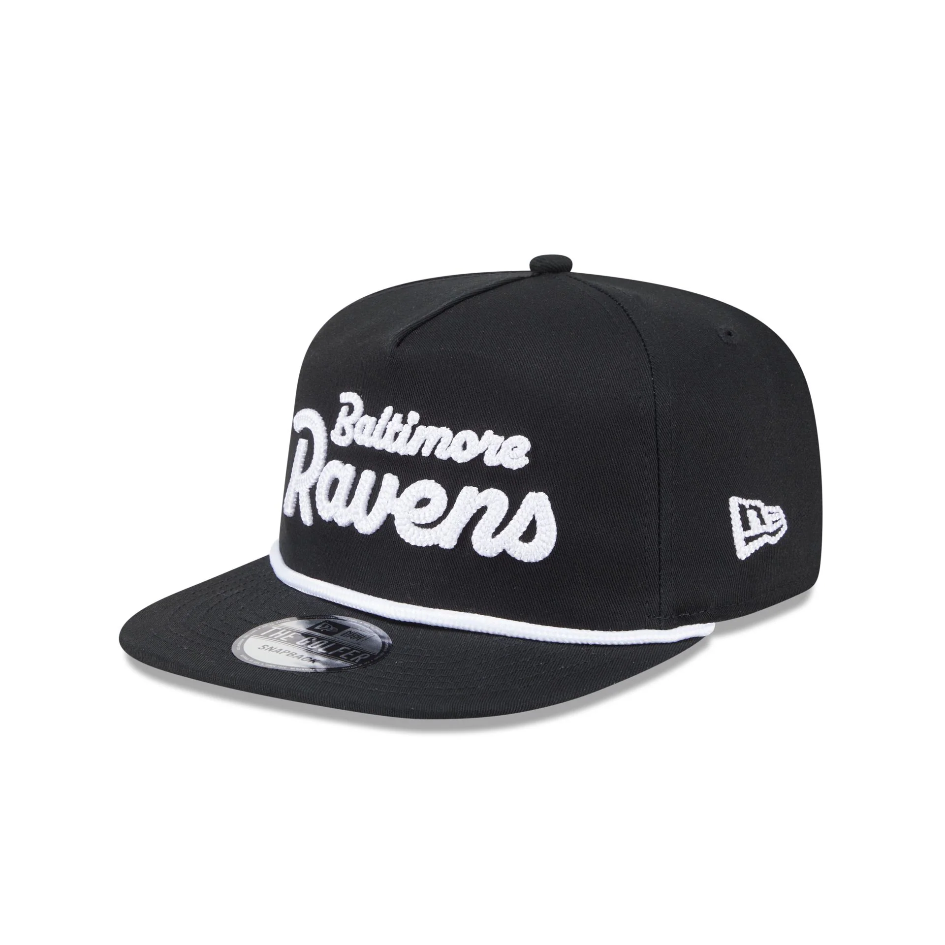 Baltimore Ravens Team Text Golfer Hat