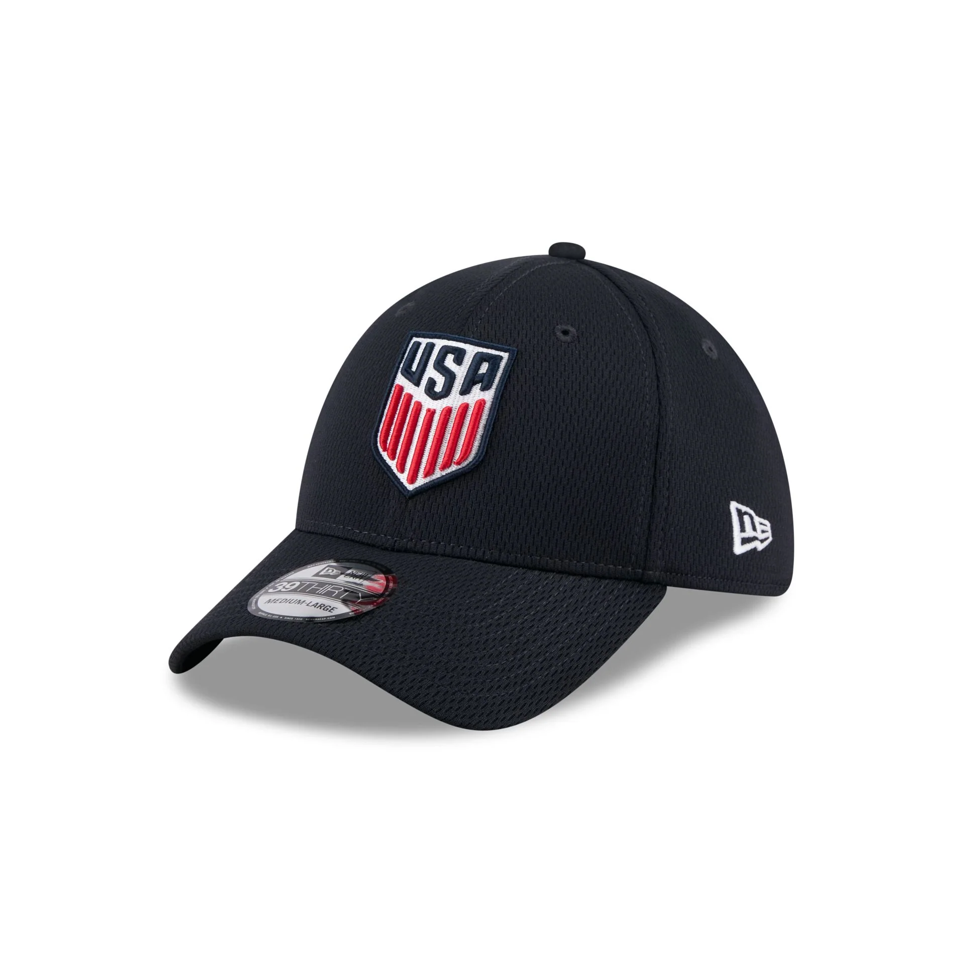 U.S. Soccer Men's National Team Rear Wordmark 39THIRTY Stretch Fit Hat