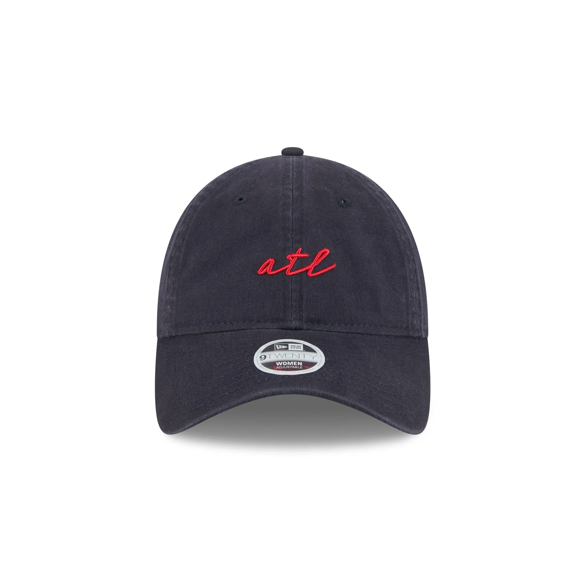 Atlanta Braves Women's Script 9TWENTY Adjustable Hat