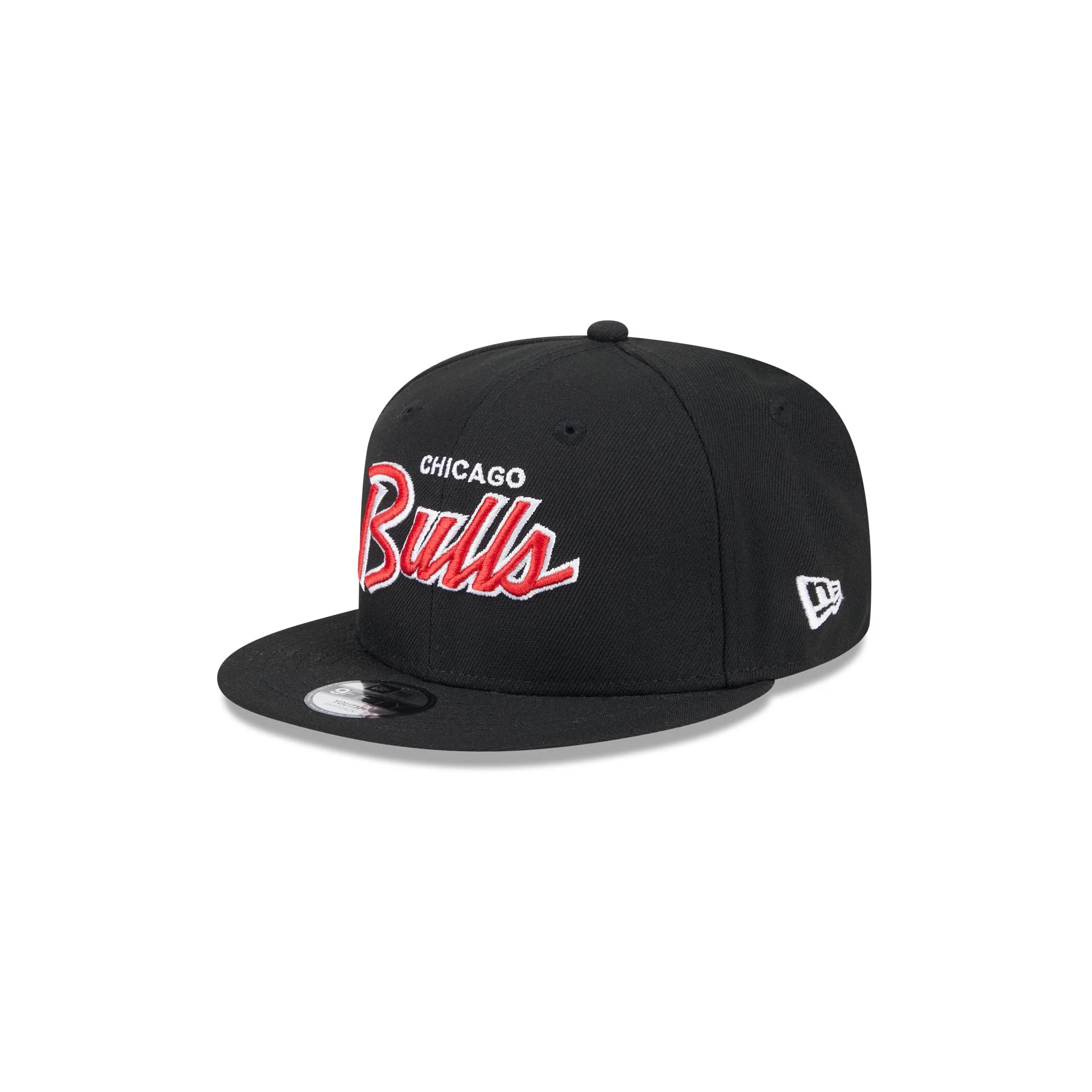 Chicago Bulls Script Kids 9FIFTY Snapback Hat