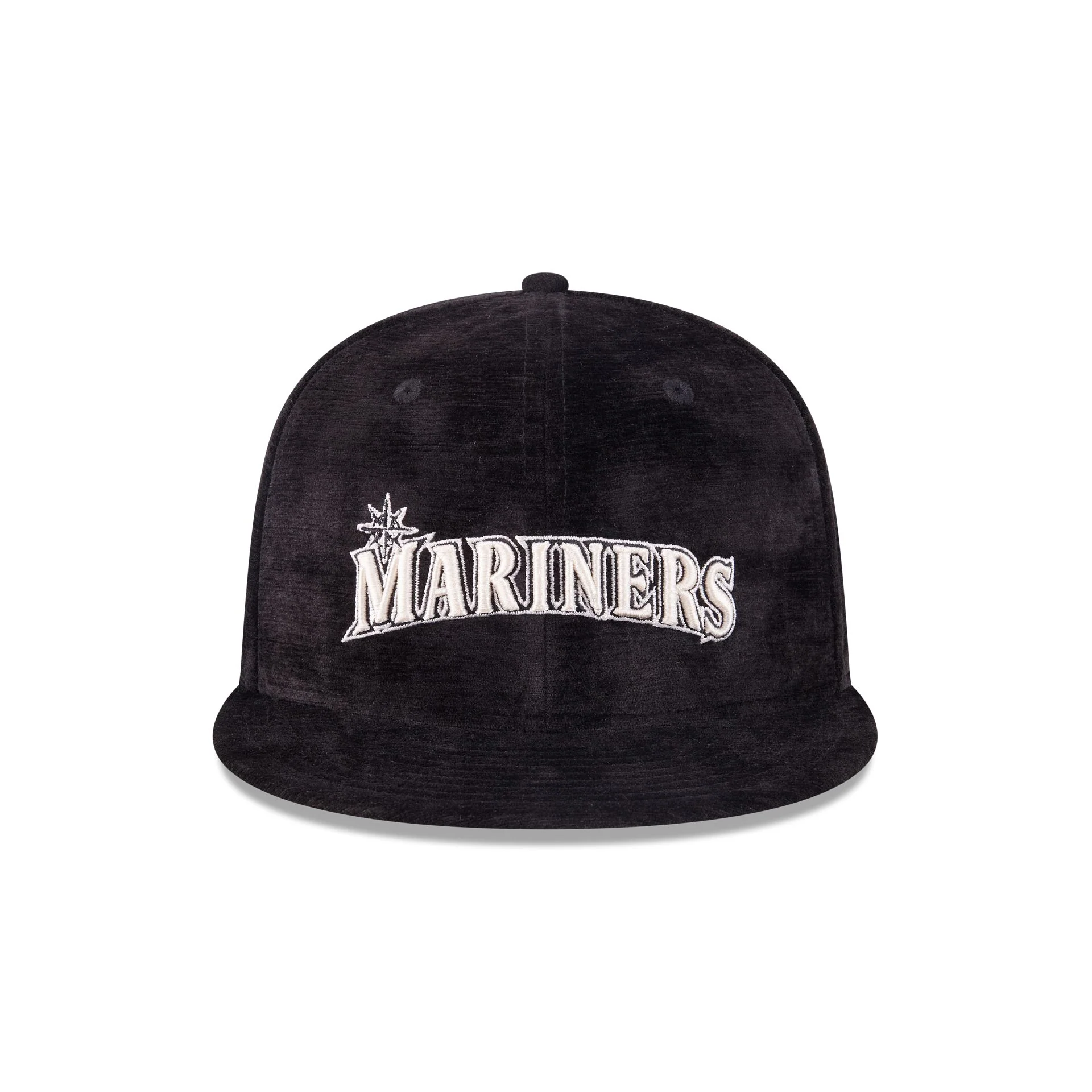 Seattle Mariners Black Velvet 59FIFTY Fitted Hat