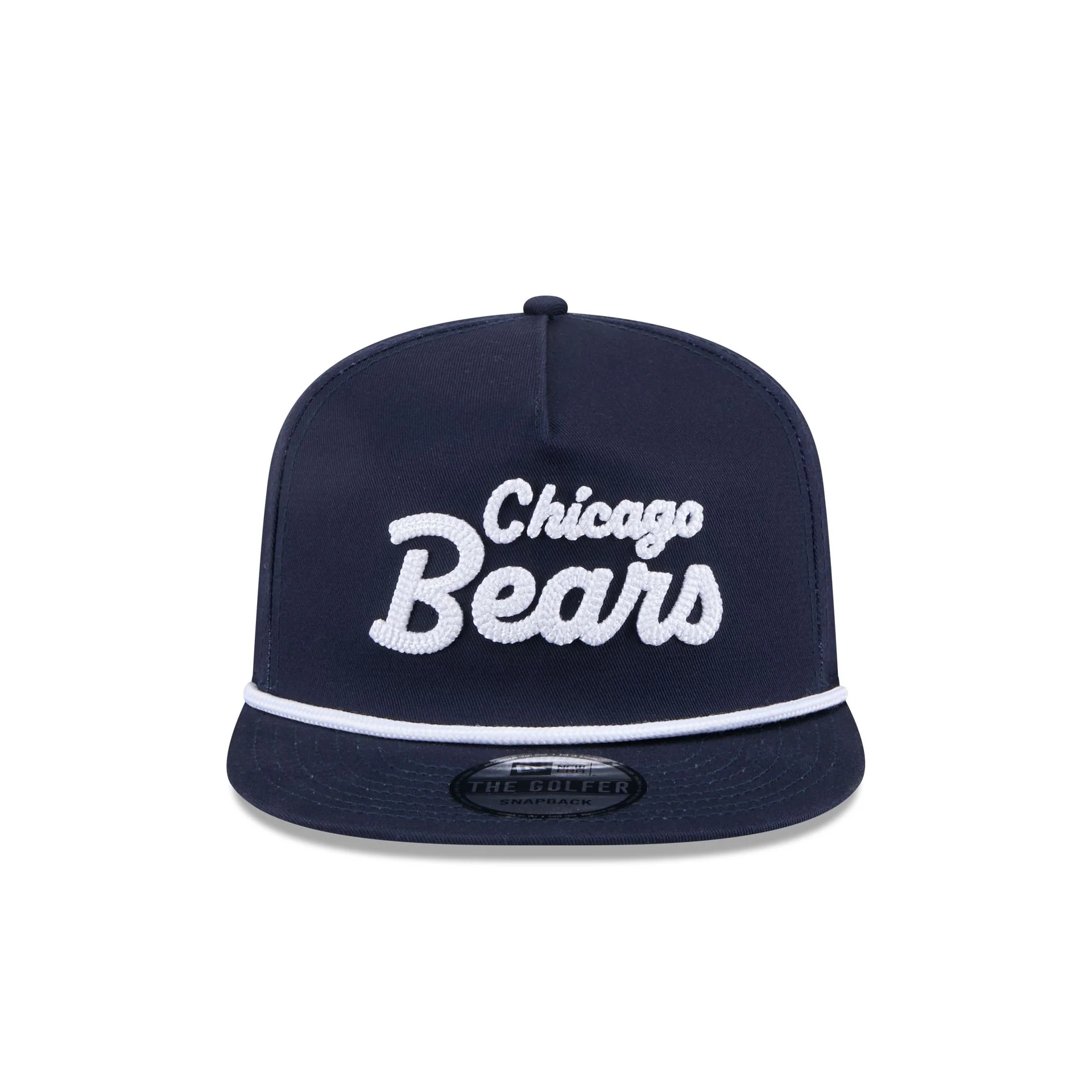 Chicago Bears Team Text Golfer Hat