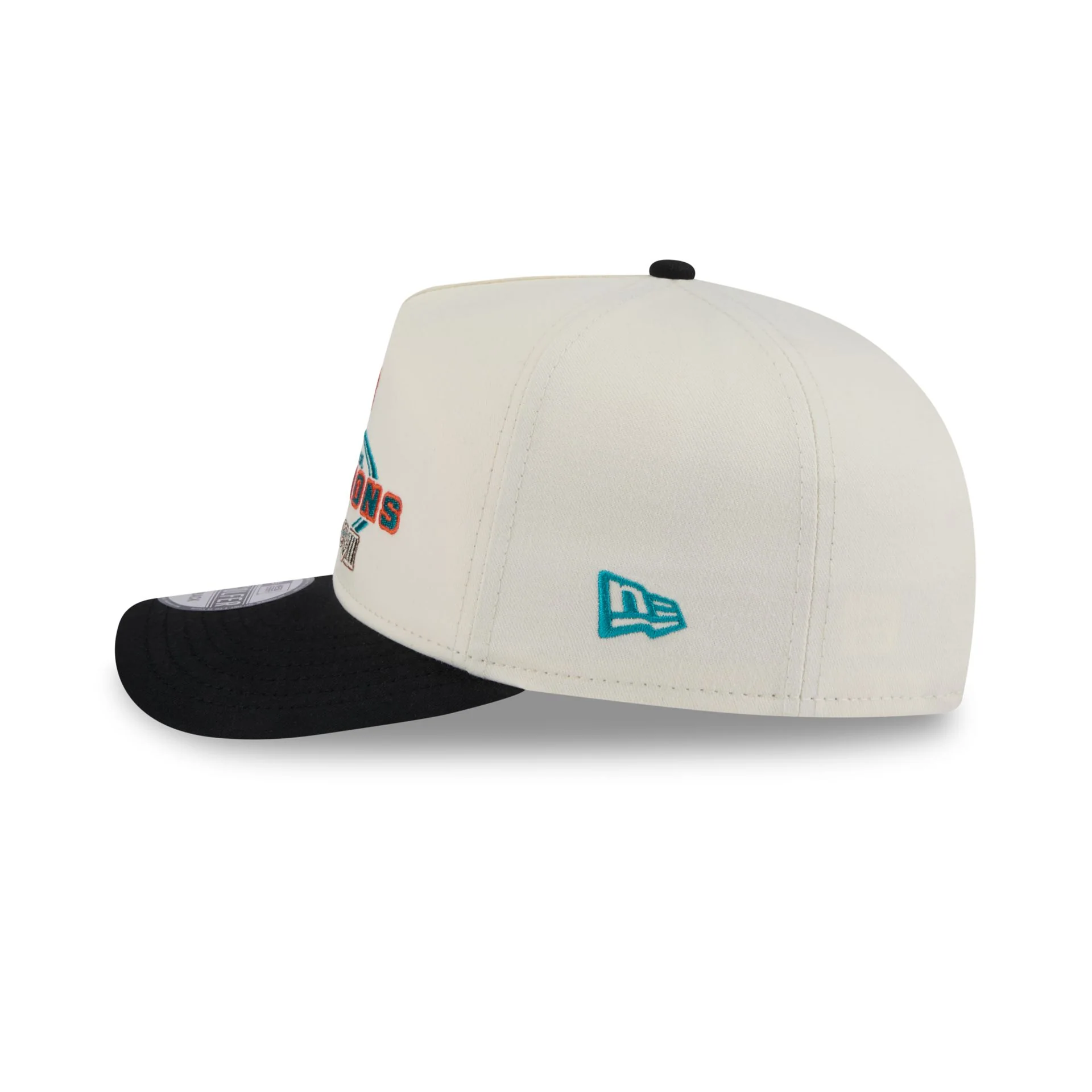 Miami Dolphins Chrome White Champions Golfer Hat