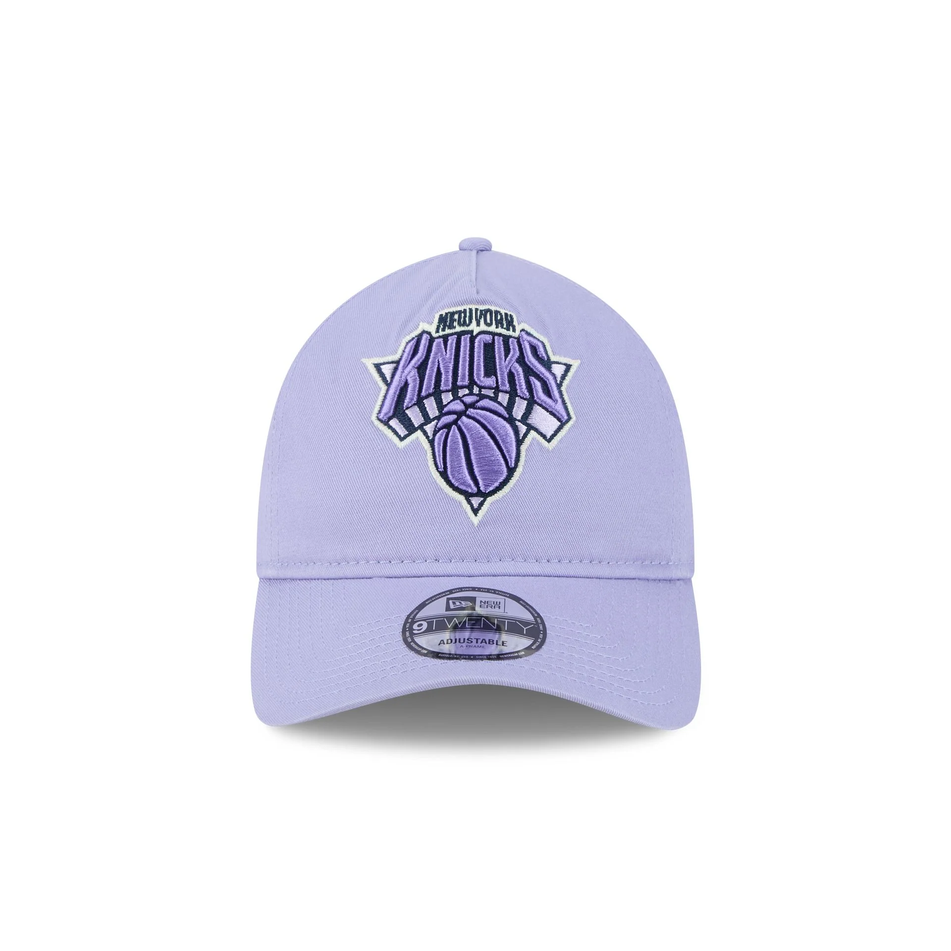 New York Knicks Lavender 9TWENTY A-Frame Adjustable Hat