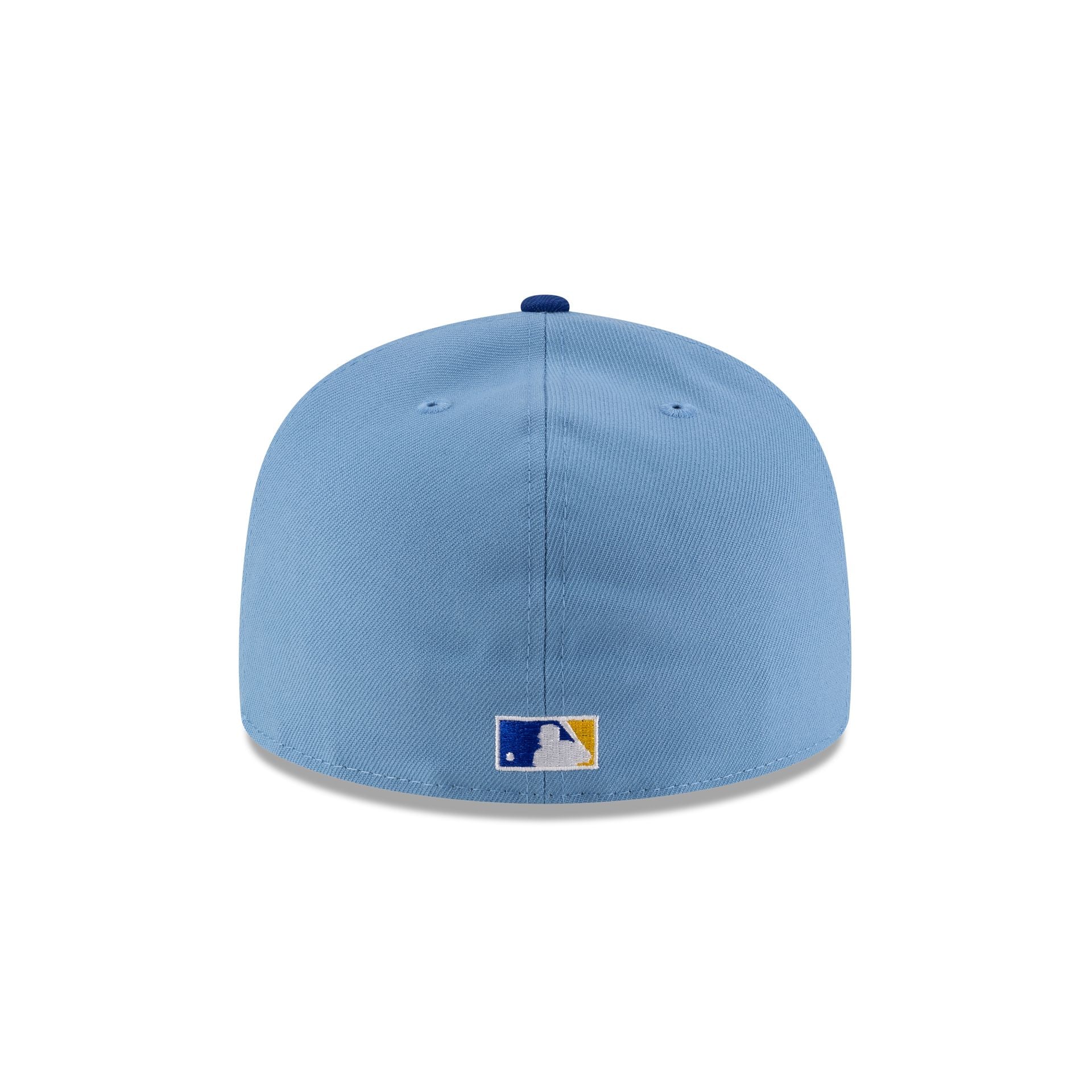 Just Caps Sky Blue Milwaukee Brewers 59FIFTY A-Frame Fitted Hat