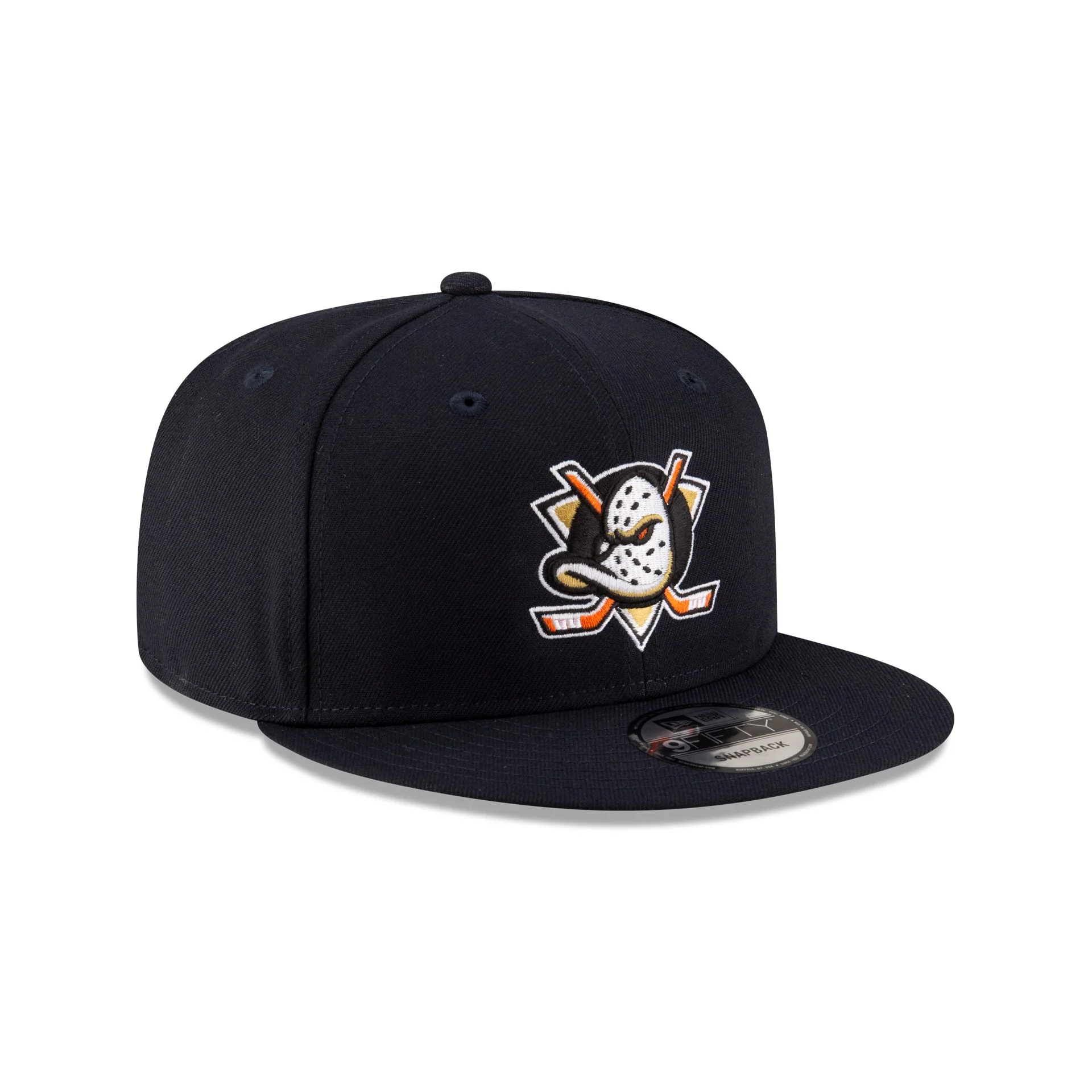 Anaheim Ducks Navy 9FIFTY Snapback Hat
