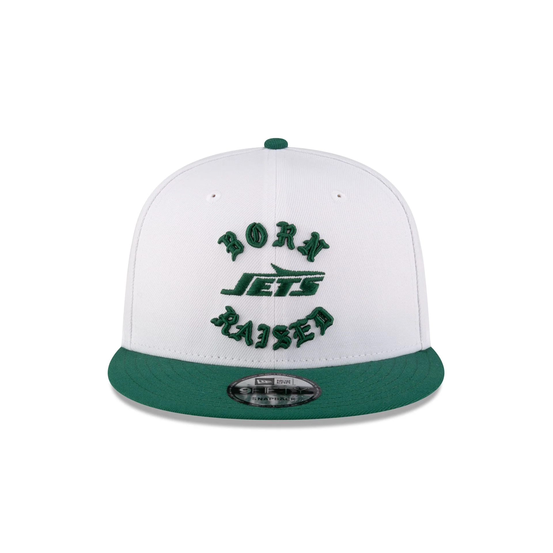 Born x Raised New York Jets White 9FIFTY Snapback