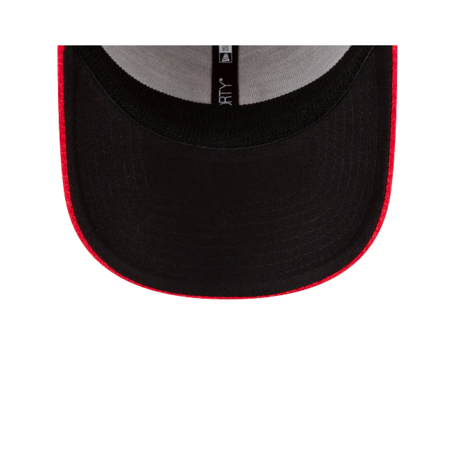 New Era Golf Red 9FORTY Stretch-Snap Hat