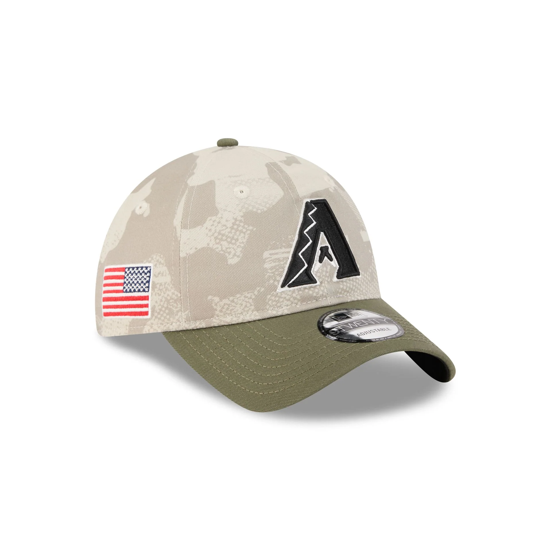 Arizona Diamondbacks Armed Forces Day 2025 9TWENTY Adjustable Hat