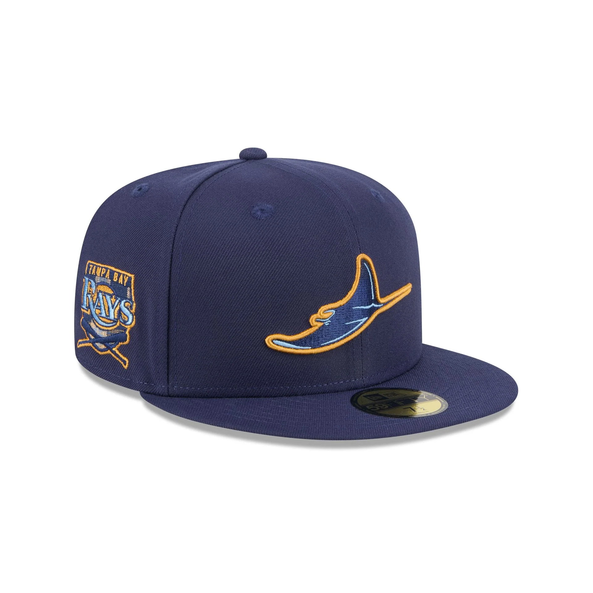 Tampa Bay Rays Blue Tartan 59FIFTY Fitted Hat