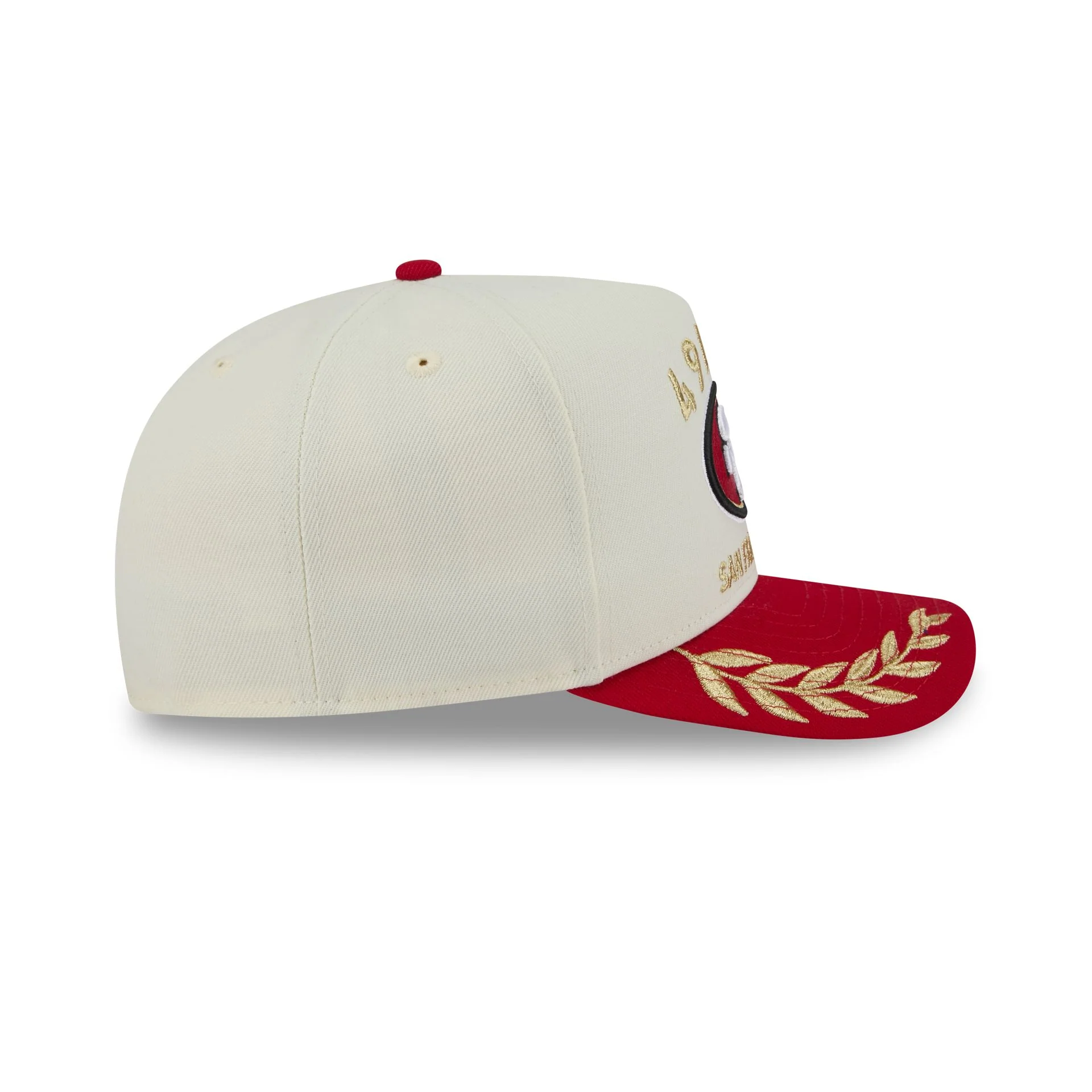 San Francisco 49ers 2025 Draft Chrome White 59FIFTY A-Frame Fitted Hat