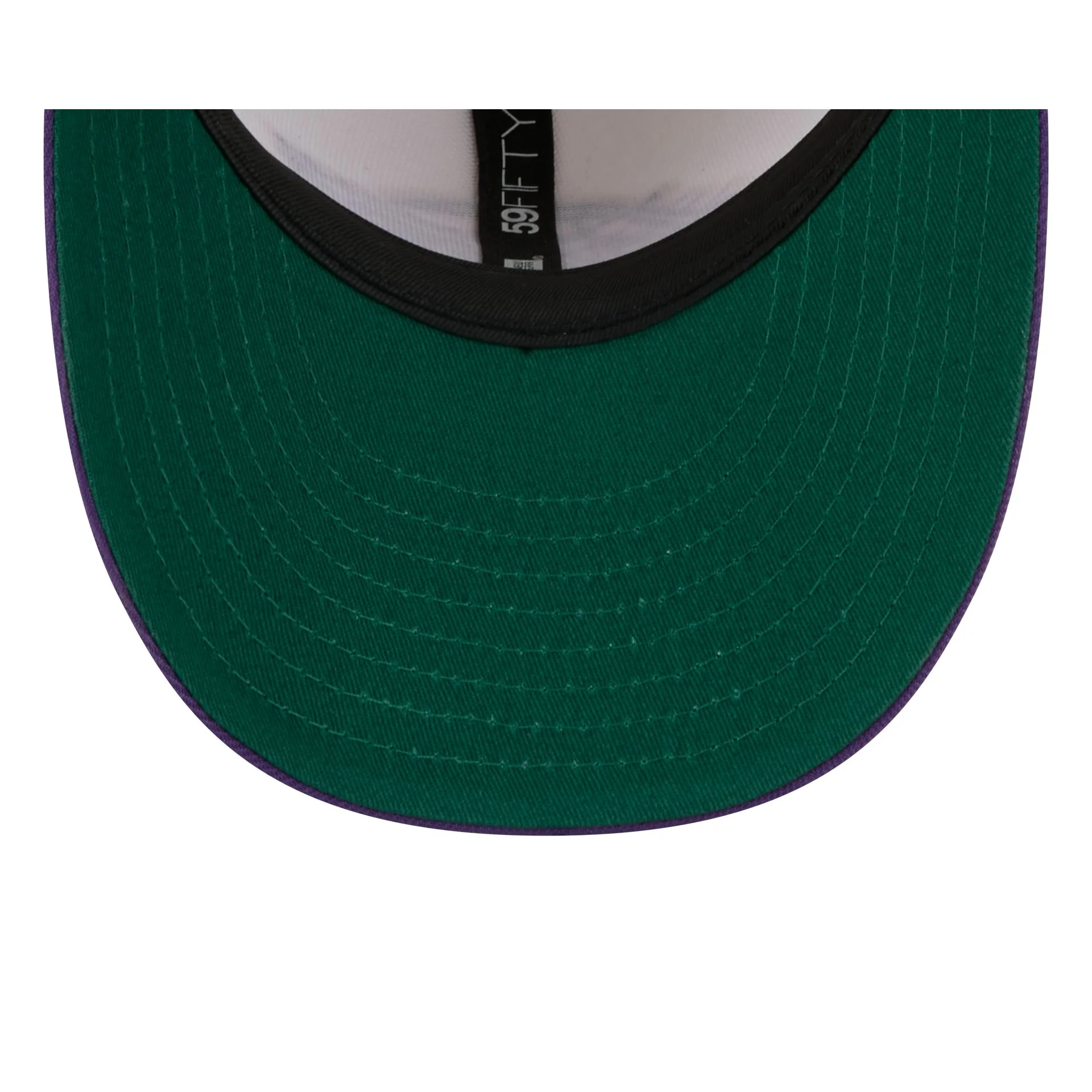 Los Angeles Lakers Tonal Florals White 59FIFTY Fitted Hat