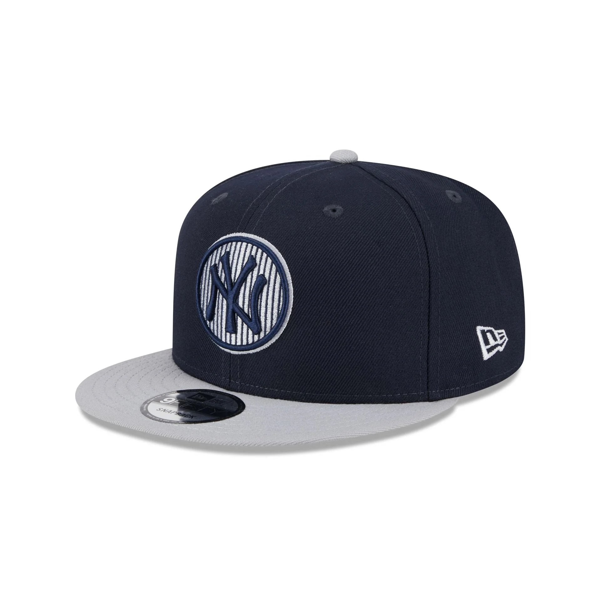 New York Yankees 2025 Batting Practice Gray 9FIFTY Snapback Hat