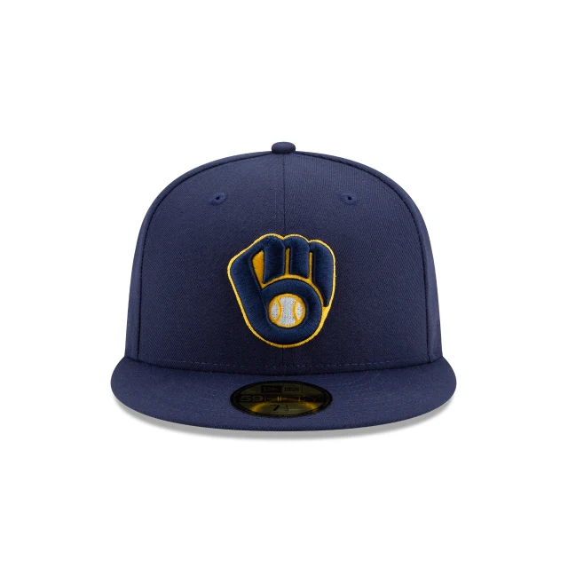 Milwaukee Brewers Authentic Collection 59FIFTY Fitted Hat