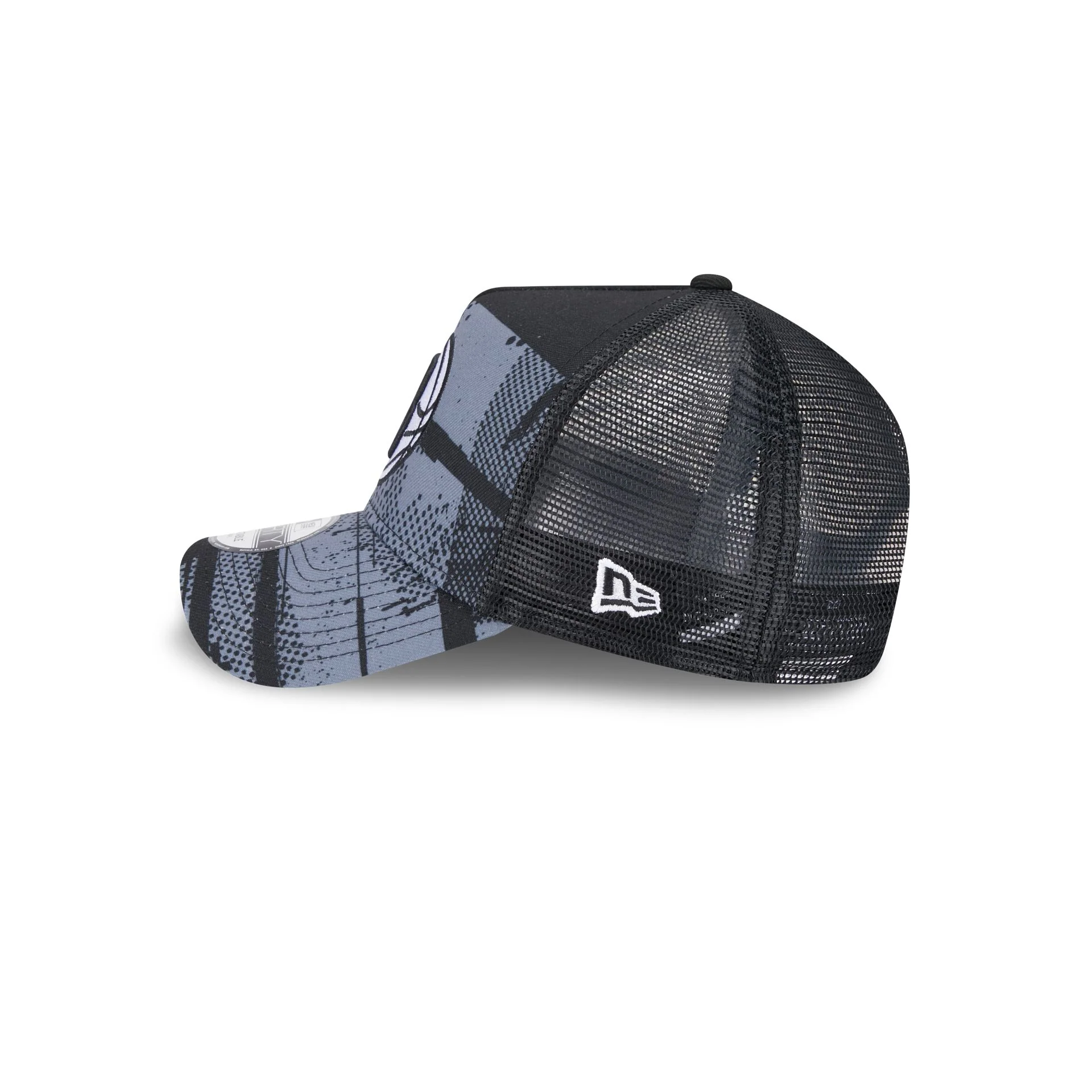 Brooklyn Nets 2024 Tip-Off 9FORTY A-Frame Trucker Hat