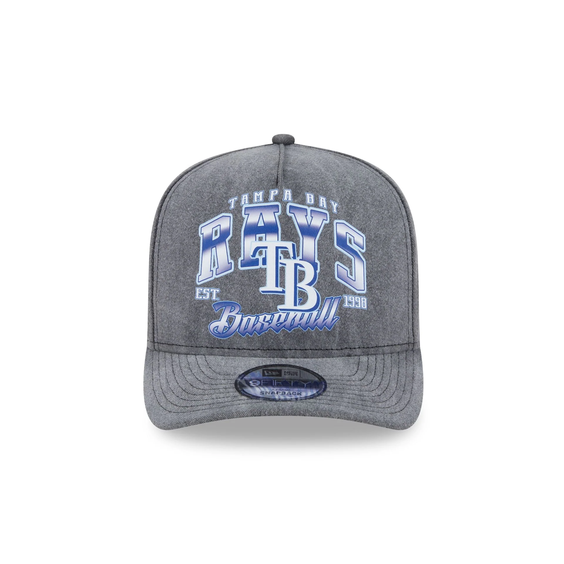 Tampa Bay Rays Washed 9FIFTY A-Frame Snapback Hat