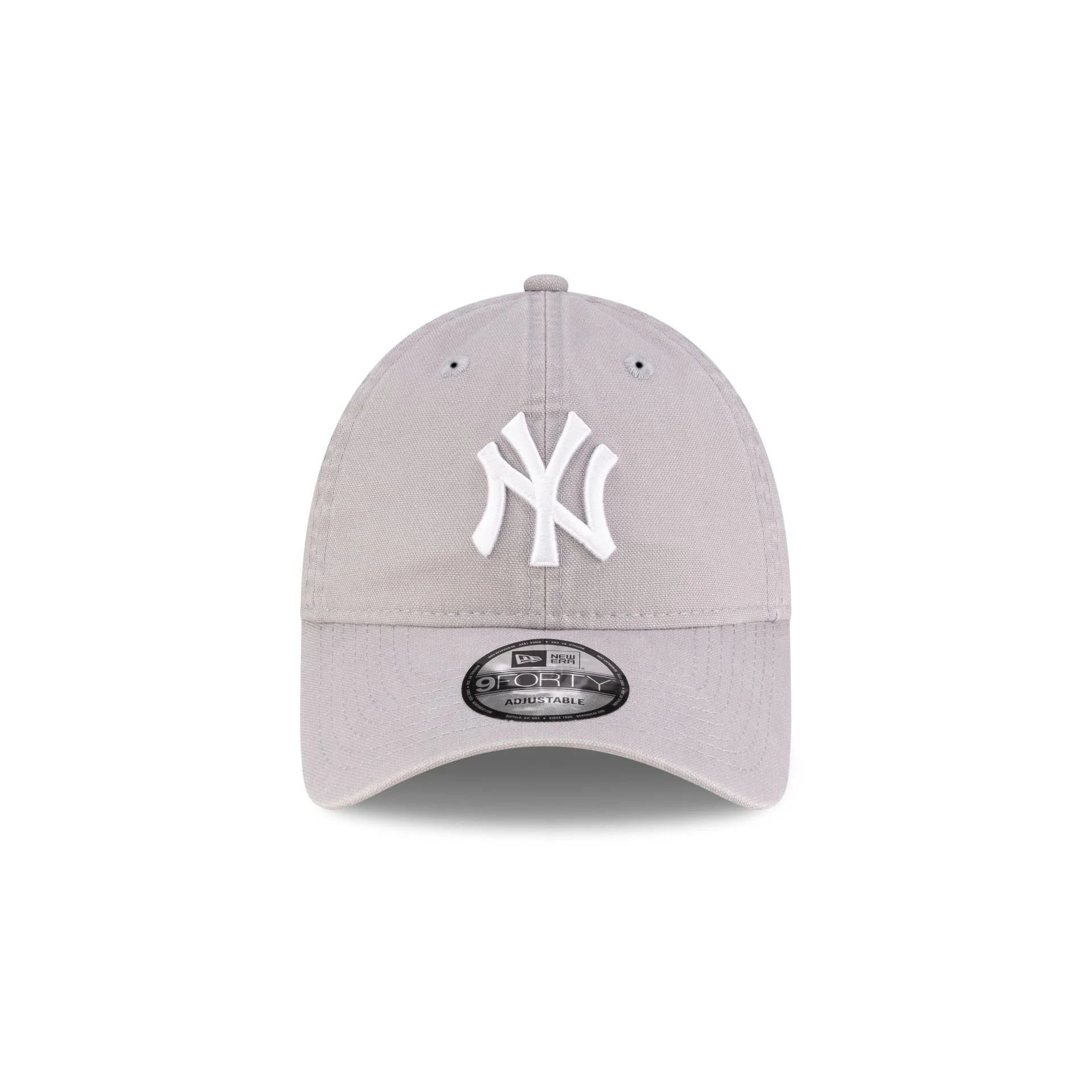 New York Yankees Gray Duck Canvas 9FORTY Adjustable Hat