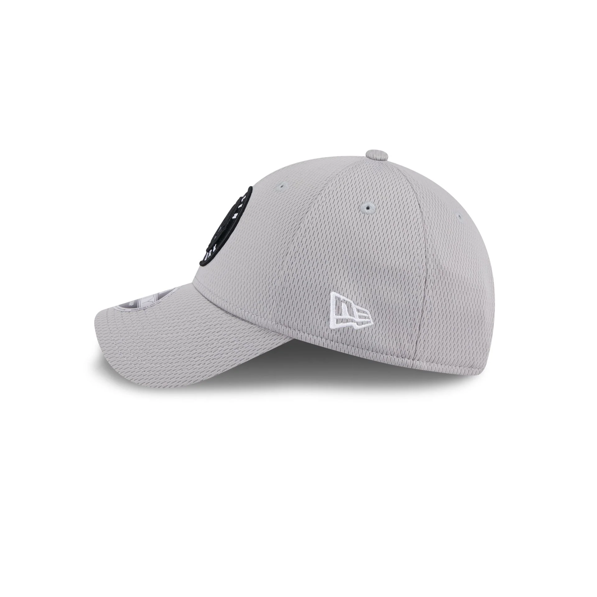Brooklyn Nets Gray 9FORTY Stretch-Snap Hat