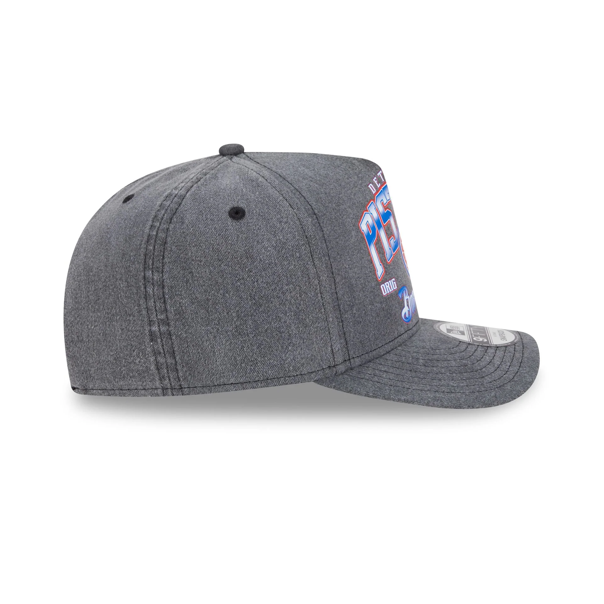 Detroit Pistons Washed 9FIFTY A-Frame Snapback Hat
