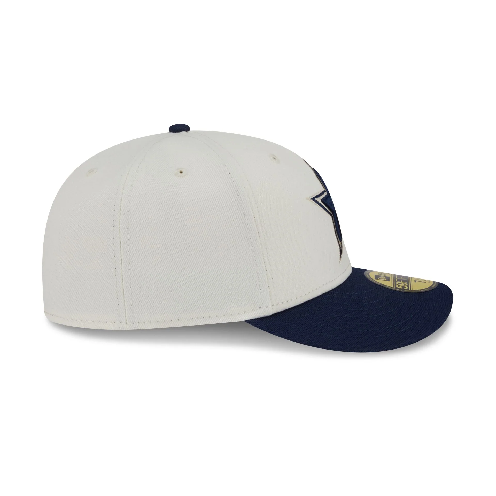 Dallas Cowboys Tonal Florals White 59FIFTY Fitted Hat