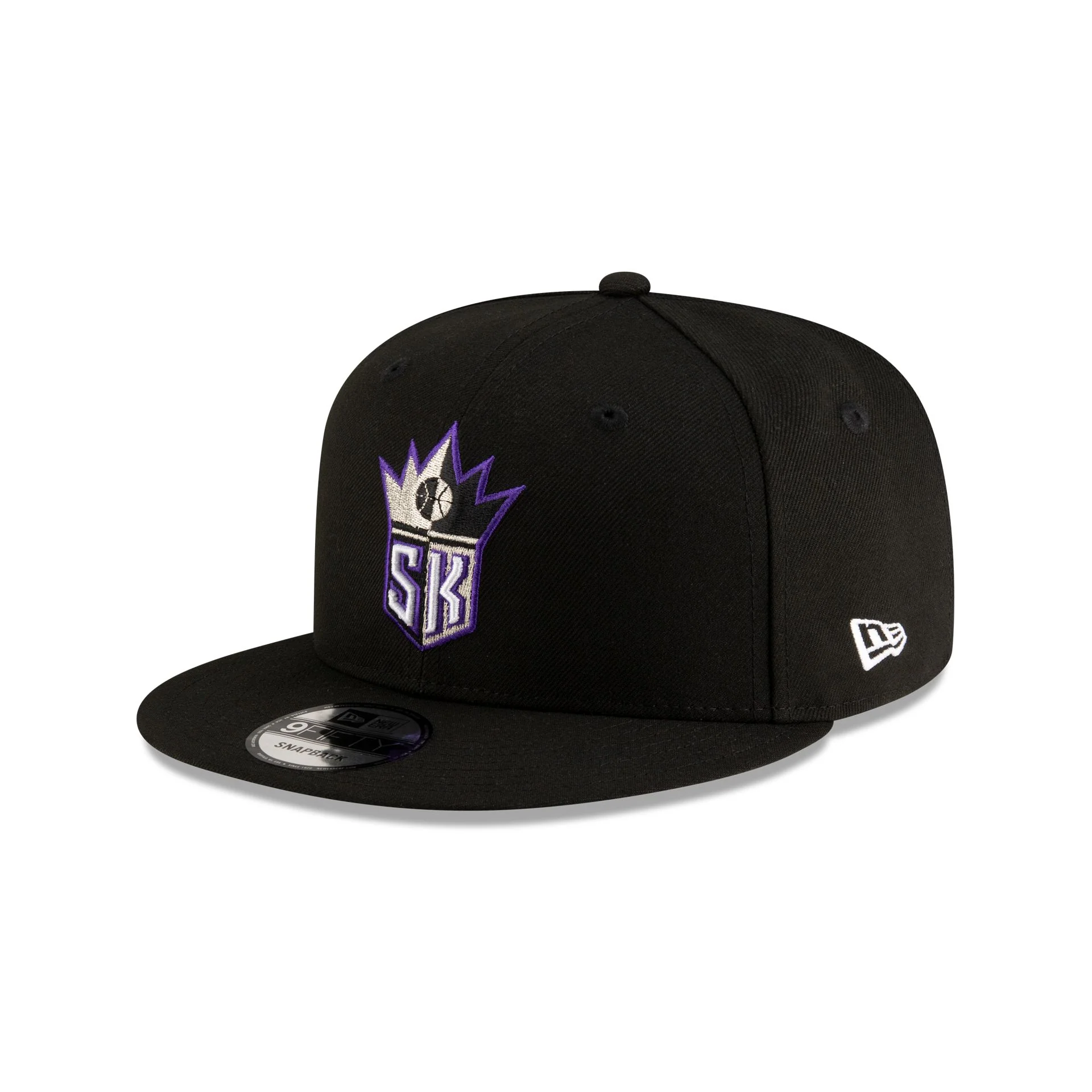 Sacramento Kings Classic Edition Black 9FIFTY Snapback Hat