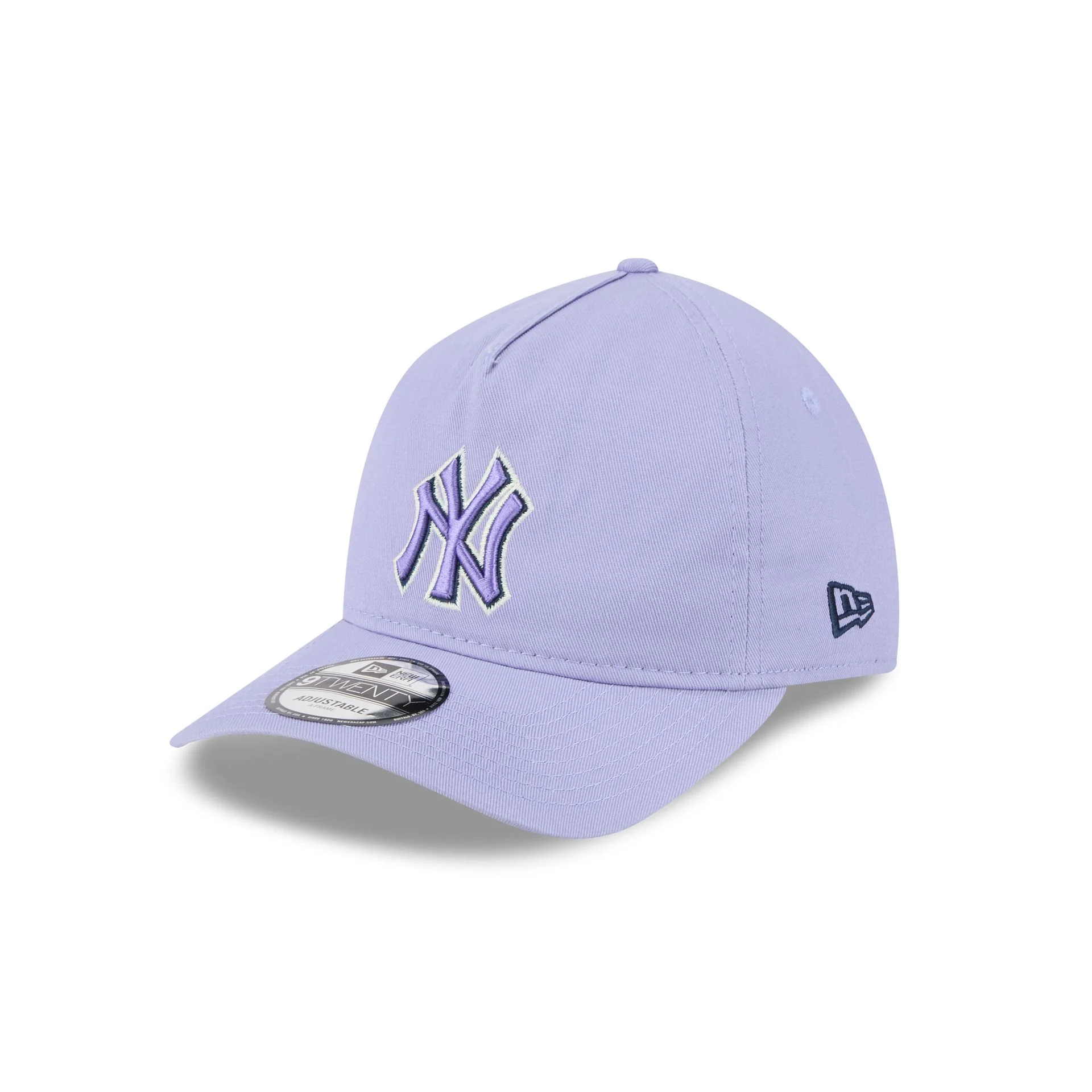 New York Yankees Lavender 9TWENTY A-Frame Adjustable Hat
